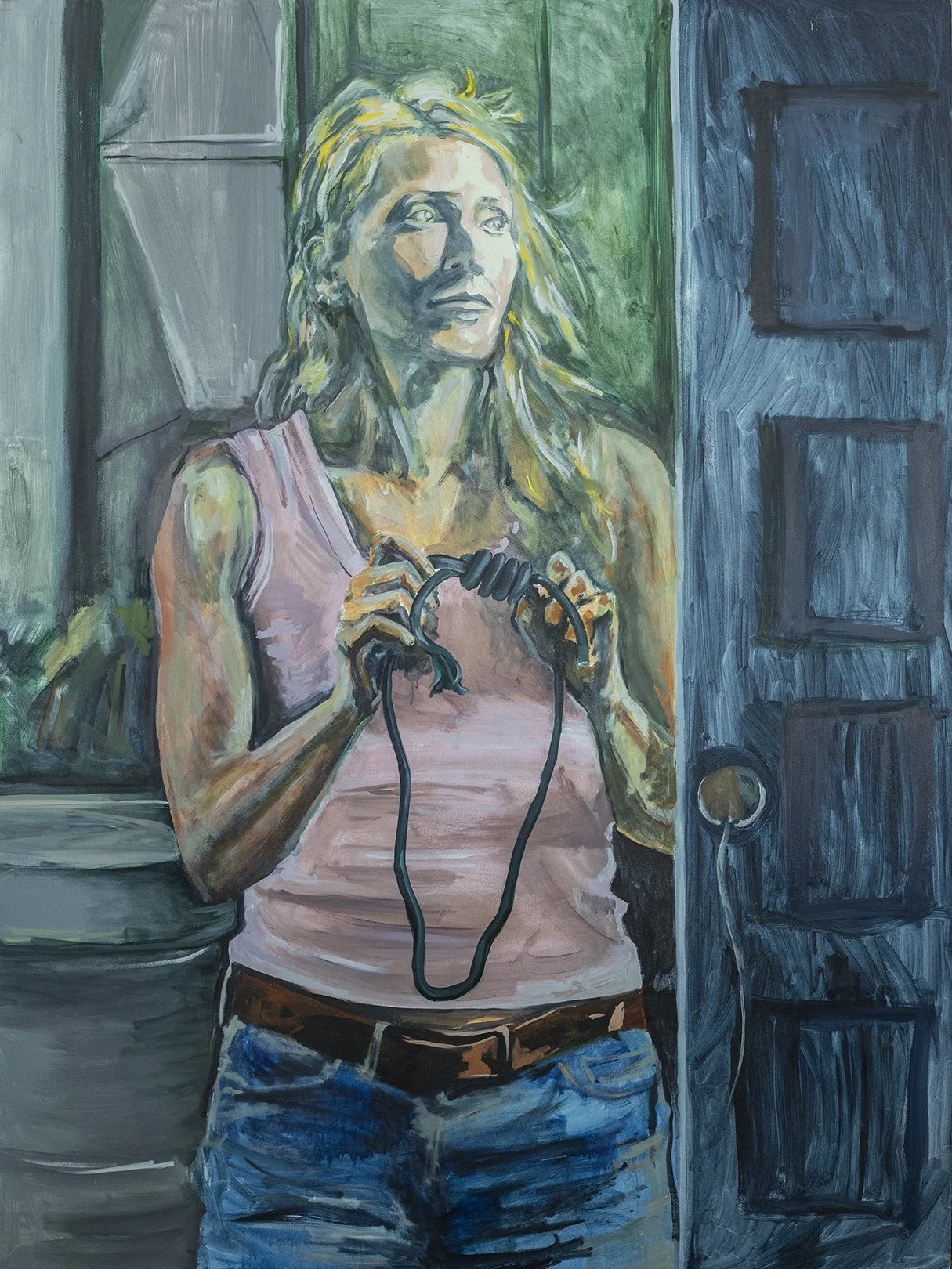 In knots
oil on panel 36” x 48” 2023

Available for purchase here