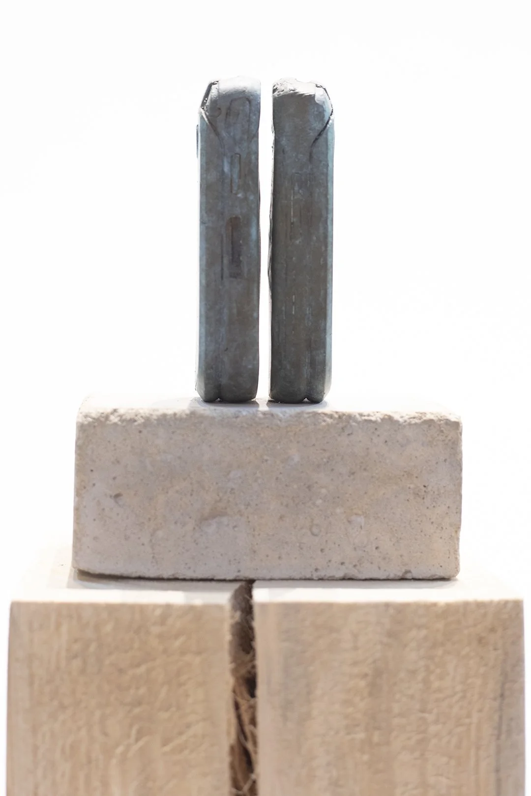 After the Kiss (detail)
Bronze, concrete, wood 13.5” x 5” x 5” 2023

Available for purchase. 