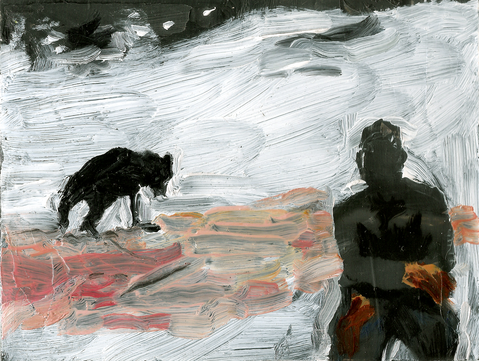 Stain
oil on panel 5" x 7" 2015

Private Collection