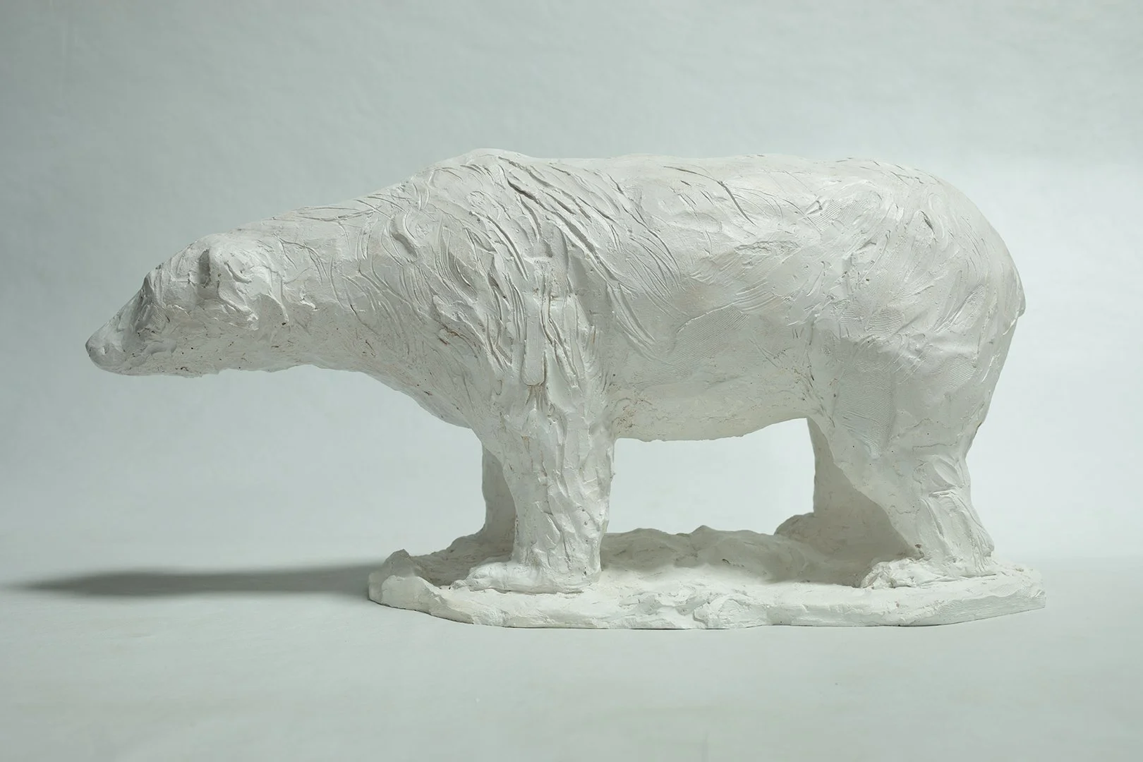 Polar Bear
Plaster 24” x 12” x 10” 2020

Available for purchase. Limited Edition of 10