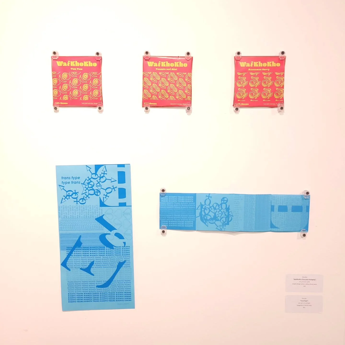 Thank you so much @archergallery for hosting the Student Art Annual. It's an honor and a privilege to have my work alongside my art and design peers at @clarkcollege! 💜 #clarkcollegeart #studentartwork #clarkcollege_graphicdesign

WaiKhoKho Chocolat