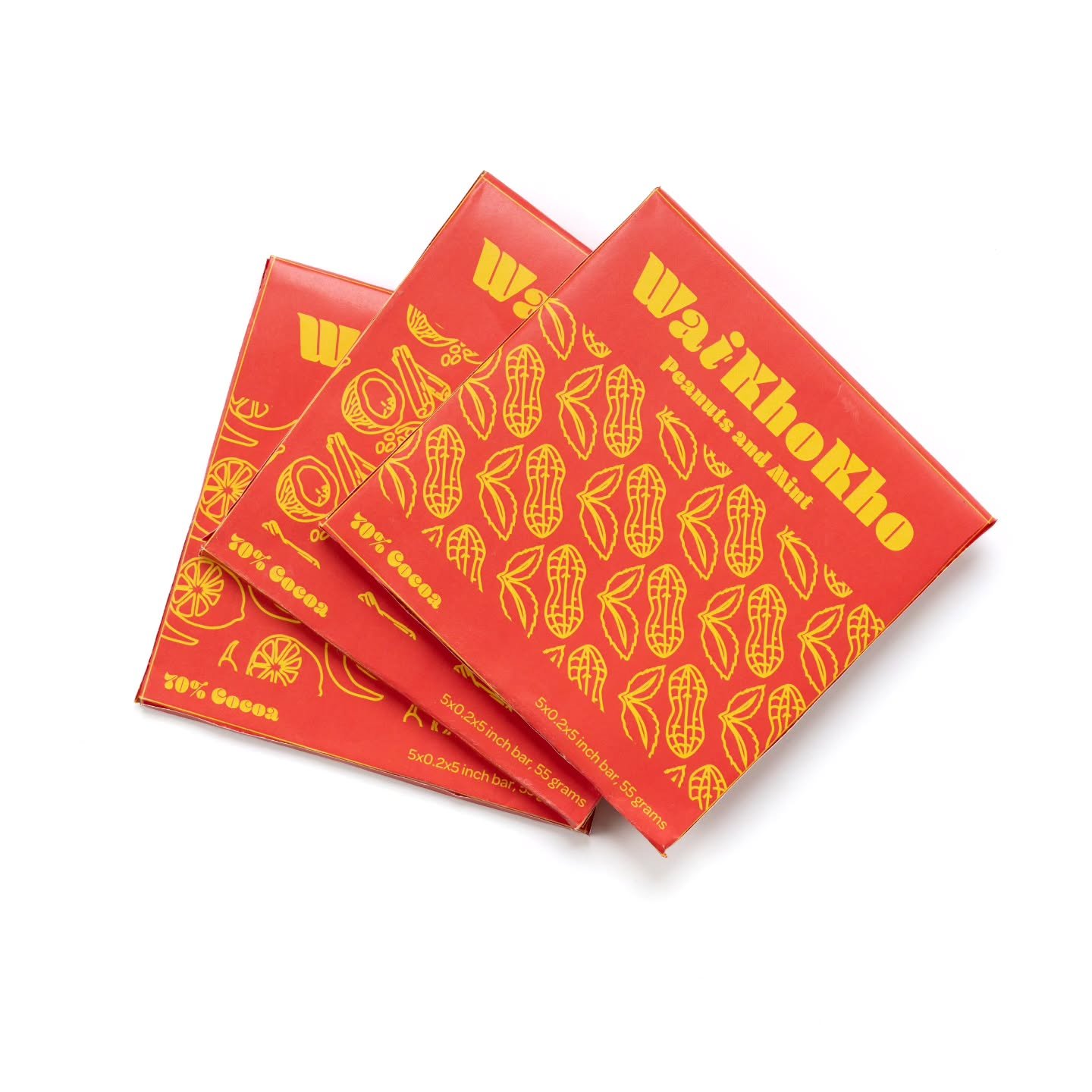 WaiKhoKho ❤️ Thai Chocolate that's perfect for gifting! Three balanced flavors to share! 
International Chocolate Packaging Project. Made in Illustrator. Studio 1. 

Many many thanks to @mariogalluccistudio for taking these photos for me in the Publi