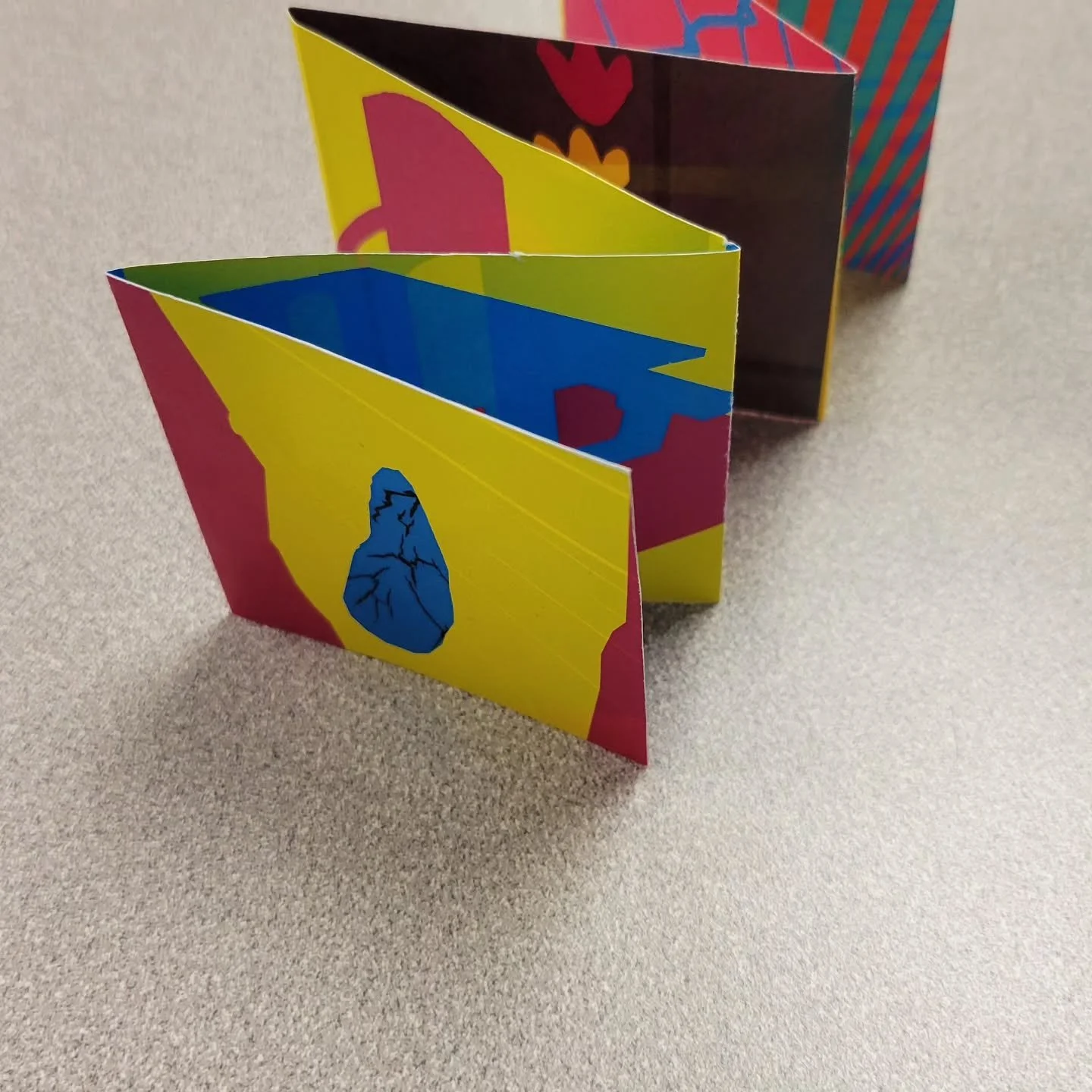 Point, Line, Plane project. Studio 1. Made in Illustrator.