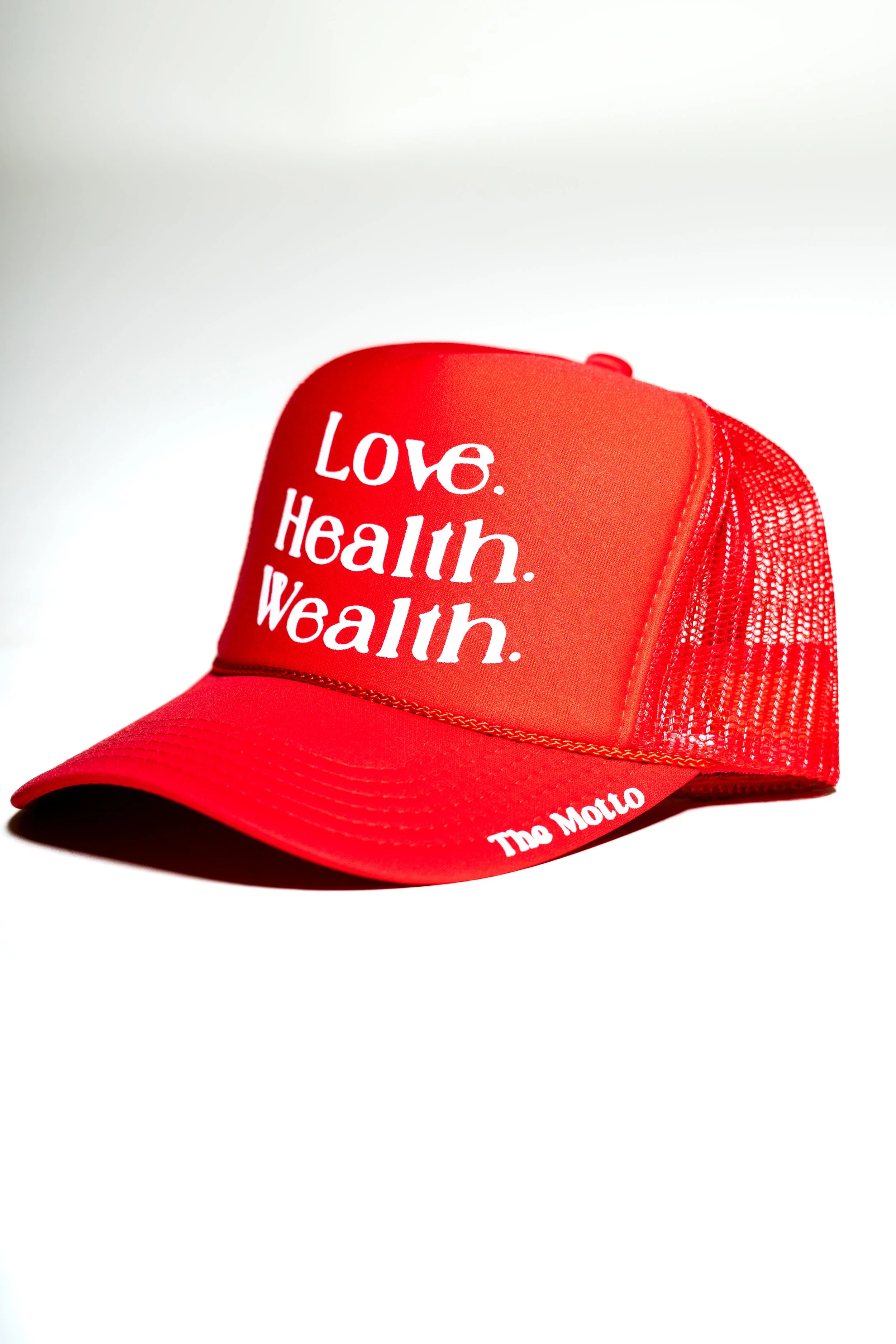 L.H.W. Trucker Hat(Red)