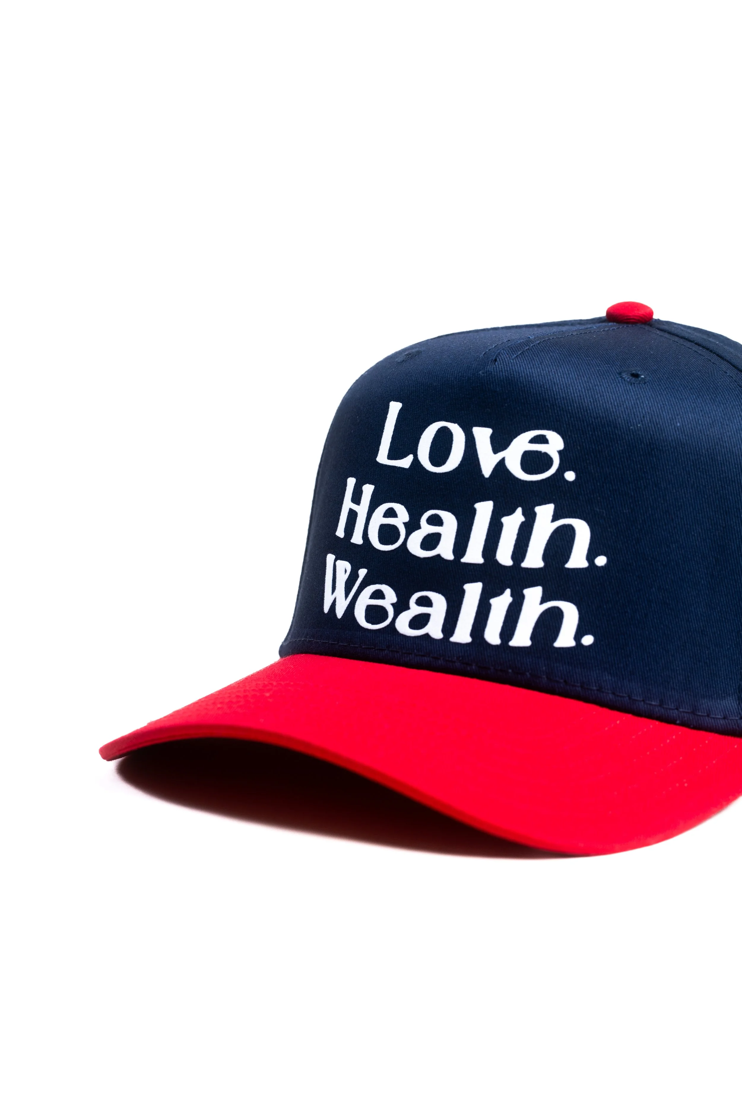 L.H.W. Snapback(Navy/Red)