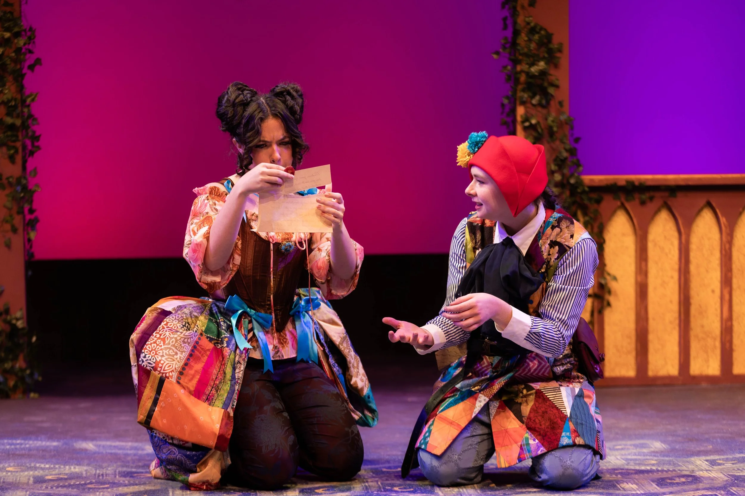 Truffaldino's Quilted Vest, Servant of Two Masters (Assist)