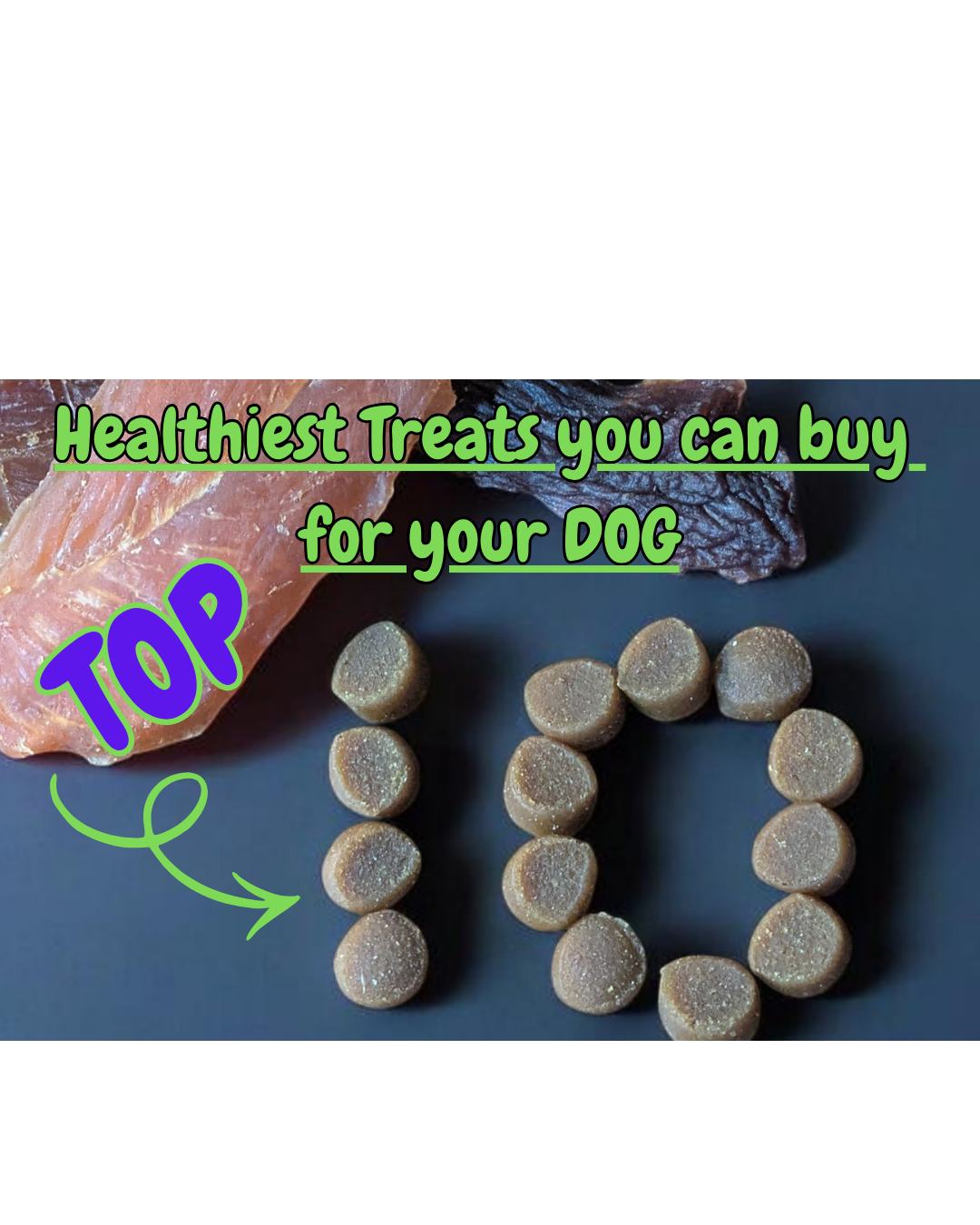 Top 10 Healthiest Treats YOU can buy for your DOG!