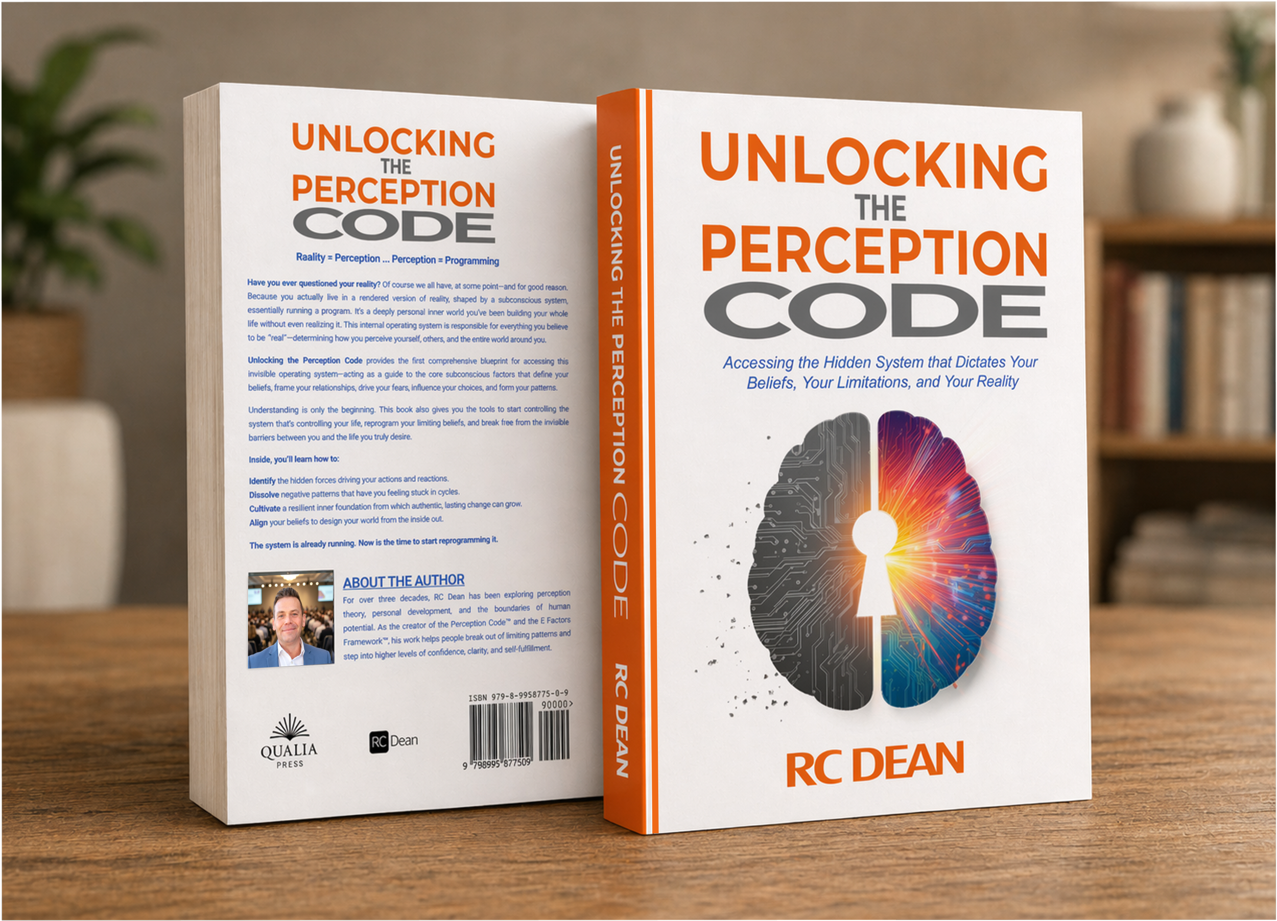 Unlocking the Perception Code by RC Dean. Unlock your percption and open a new world of possibilities.