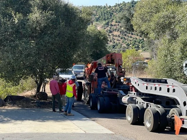 WATER AUTHORITY EQUIPMENT ON SUMAC