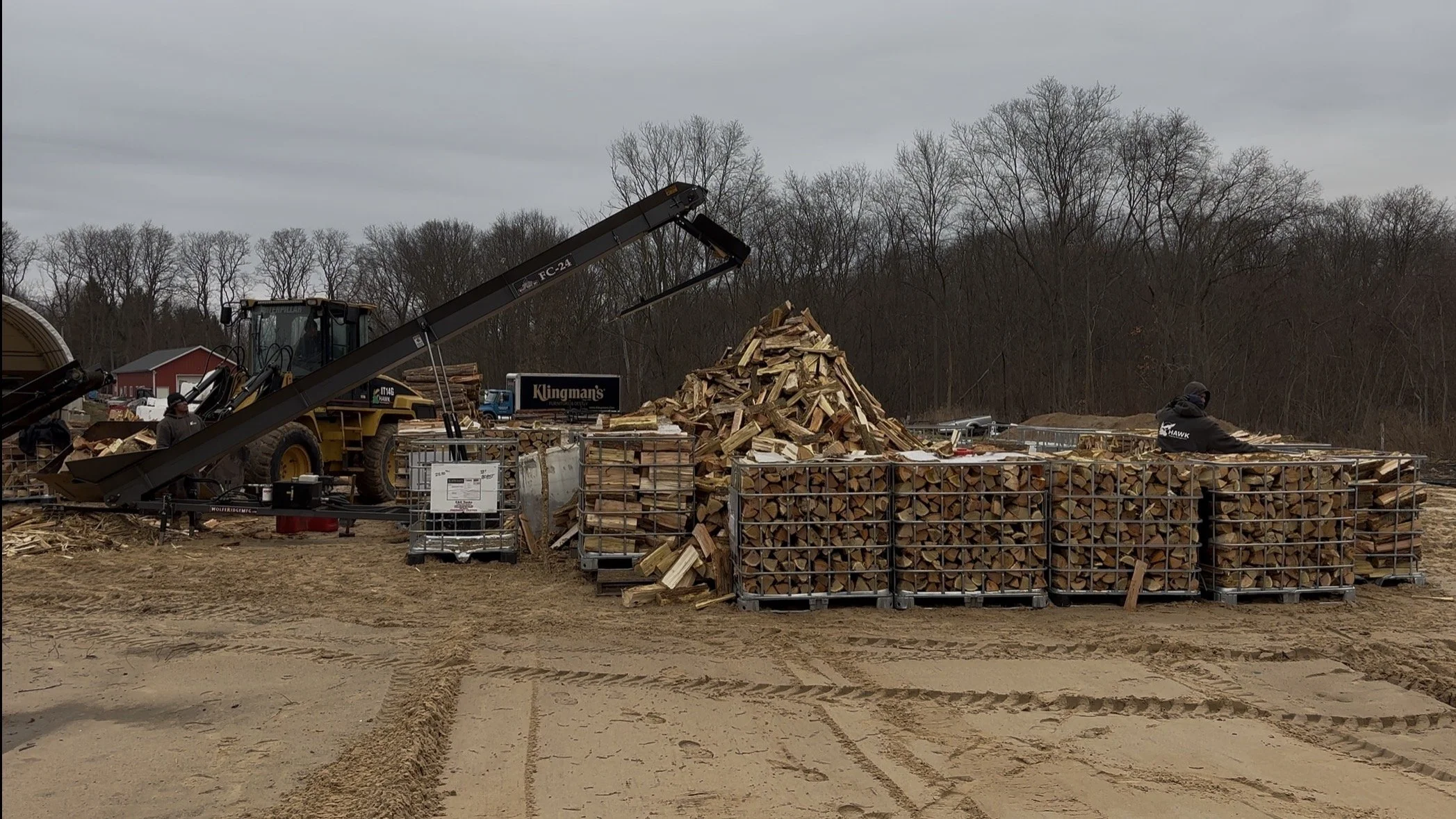Mobile Firewood Processing