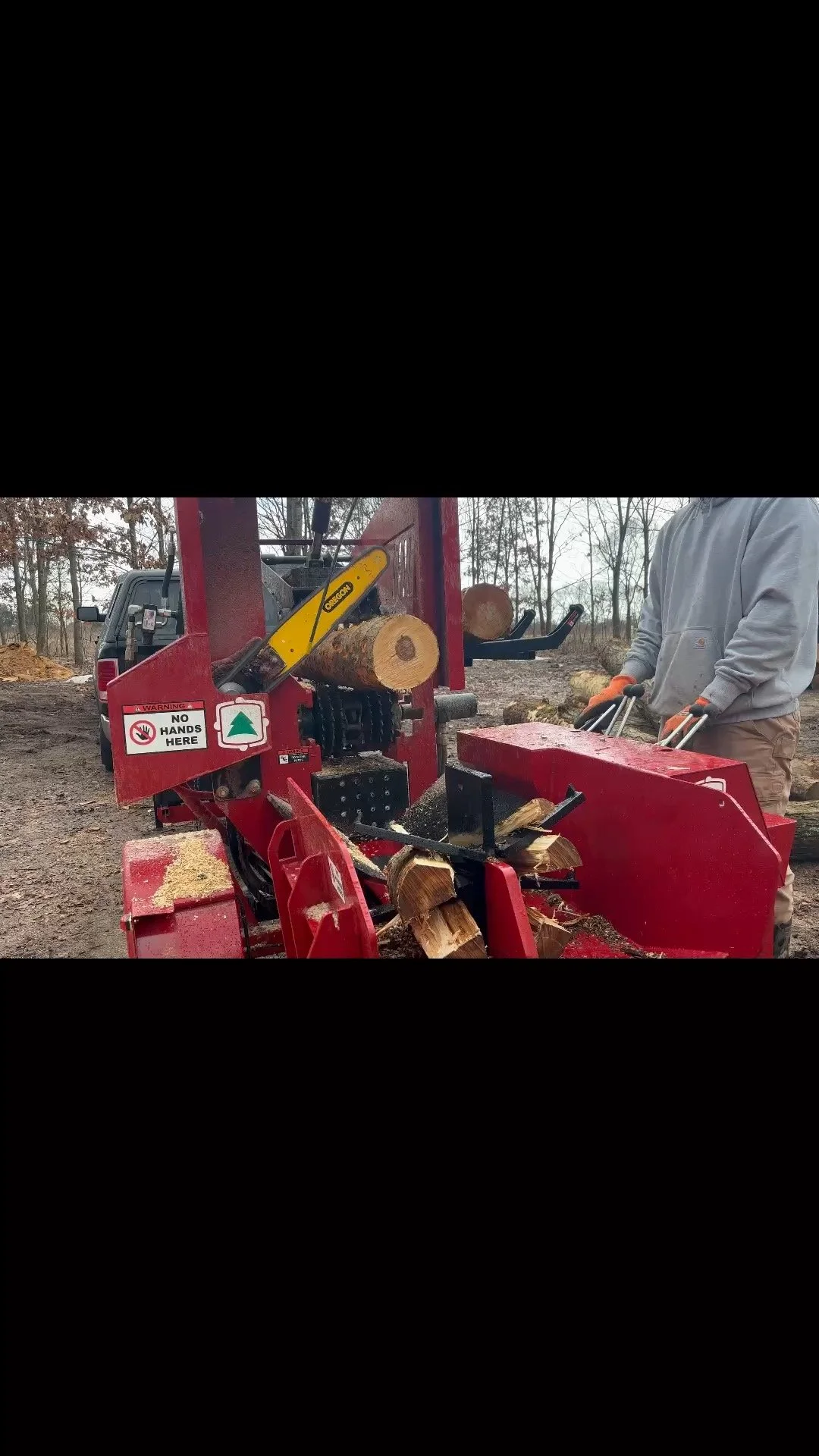 Mobile Firewood Processing