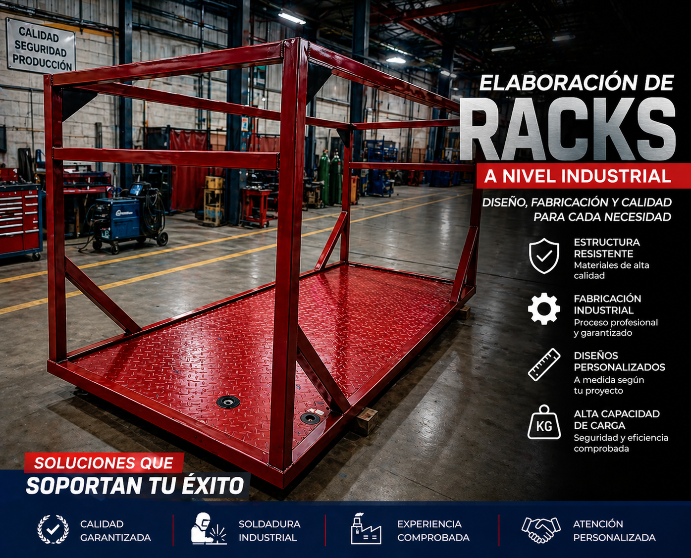 CONSTRUCCIÓN DE RACKS Y ESTRUCTURAS