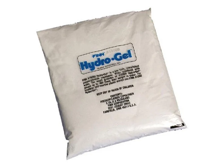 A white packet labeled 'Hydro-Gel' with instructions and contents listed.