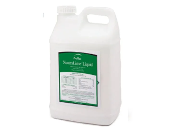 A white plastic bottle of Neutraline Liquid with a green label, a white cap, and a built-in handle.