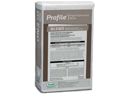 Box of Profile Blend high-performance mulch with detailed product information on the front.