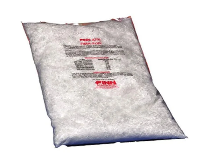 A bag of from flour with printed text and a red logo on the front.