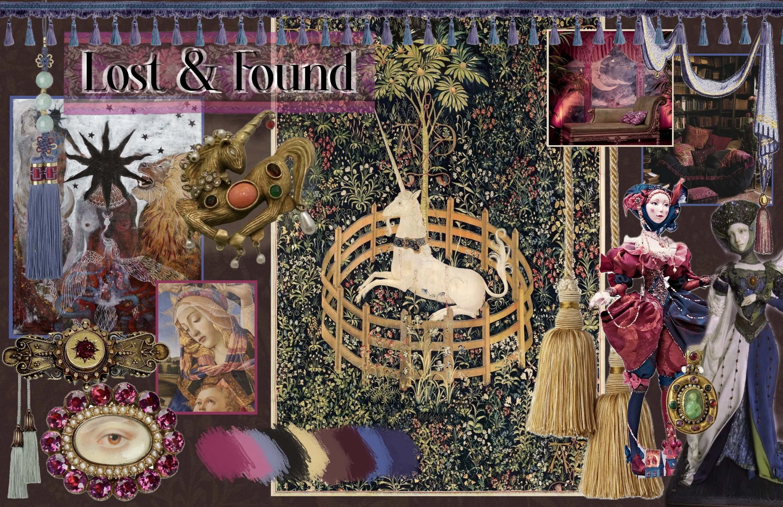 Project cover page / moodboard.