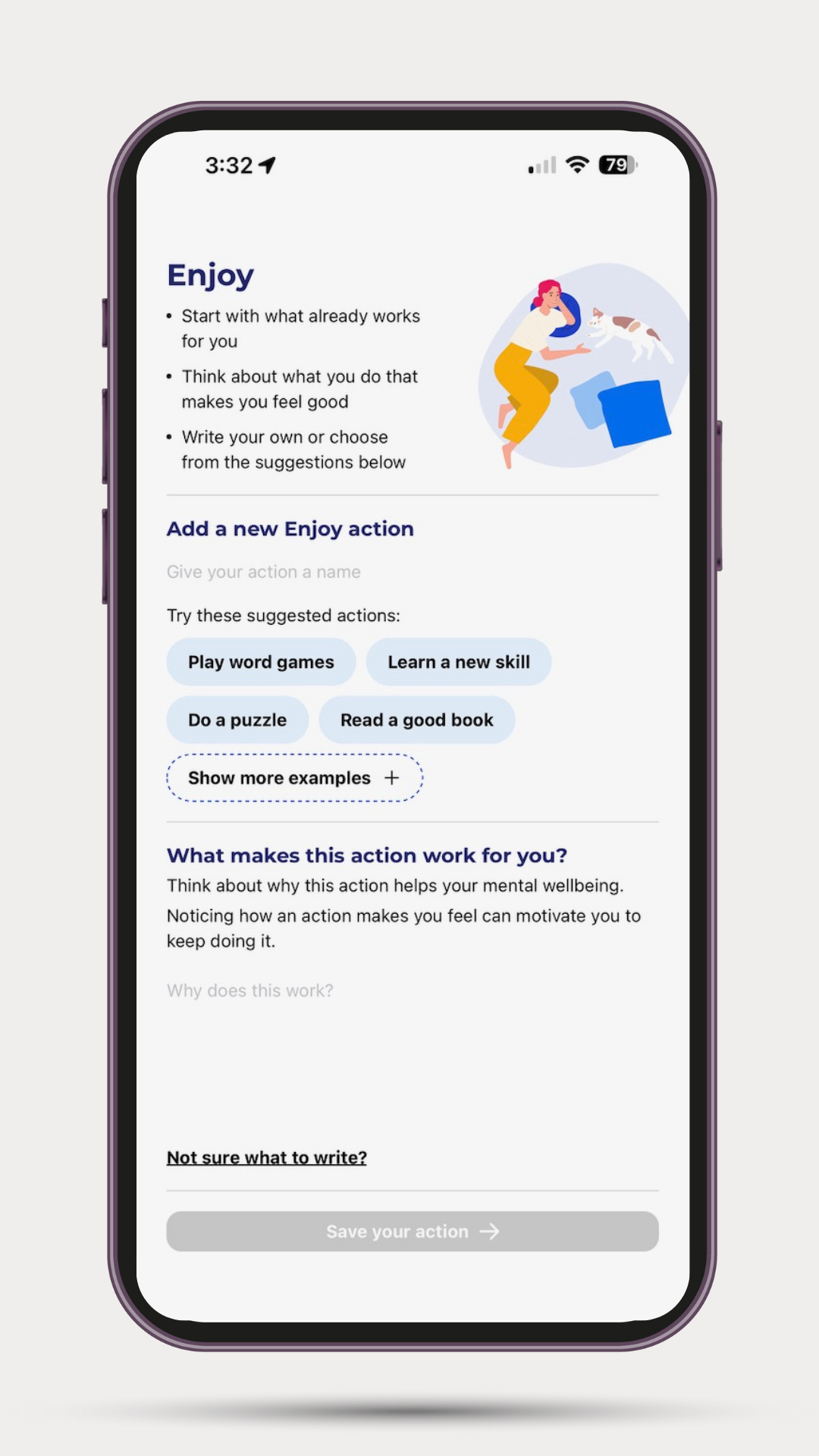 PACE: Daily wellbeing app screenshot
