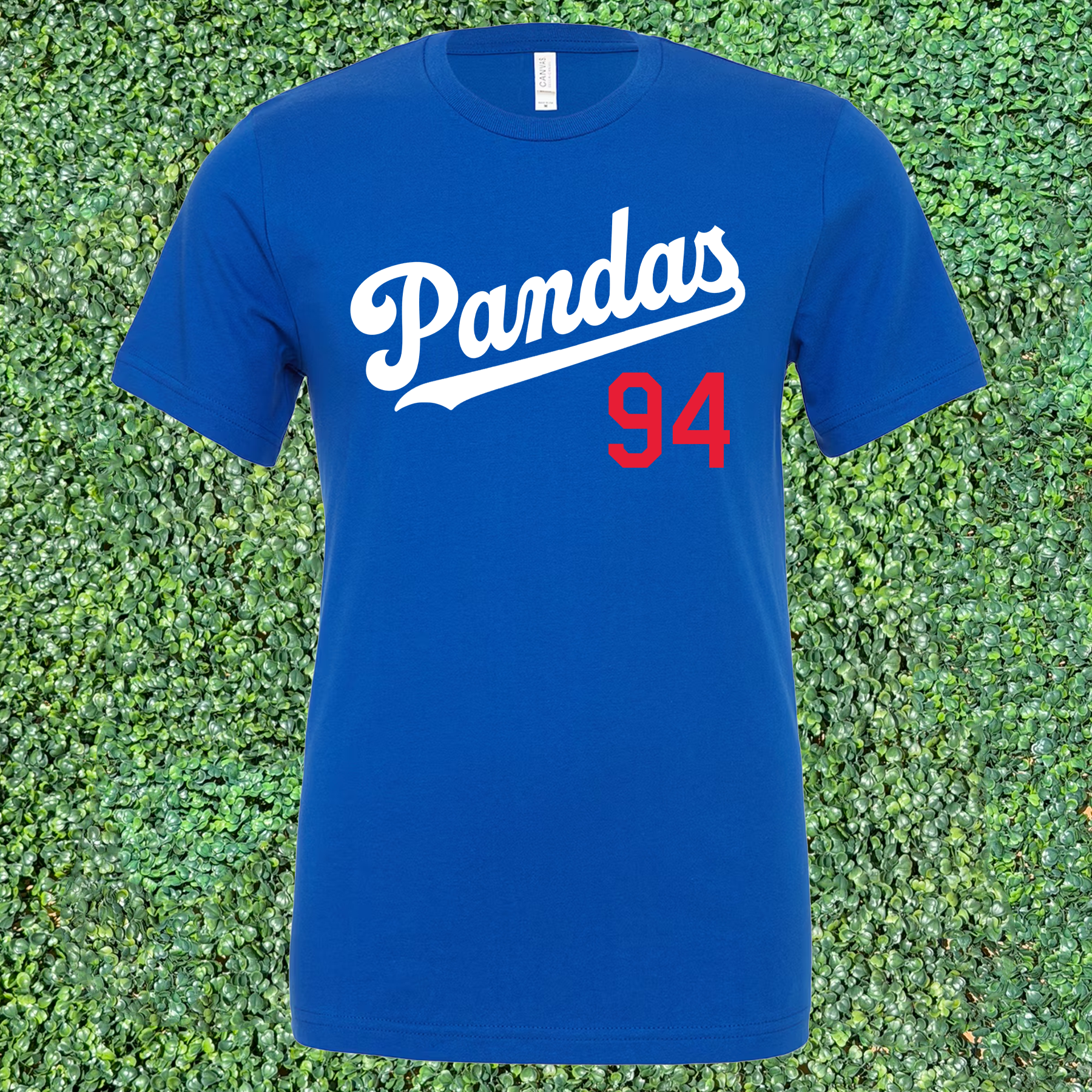 BKLN2LA Short Sleeve T-Shirt - Royal Blue/Red