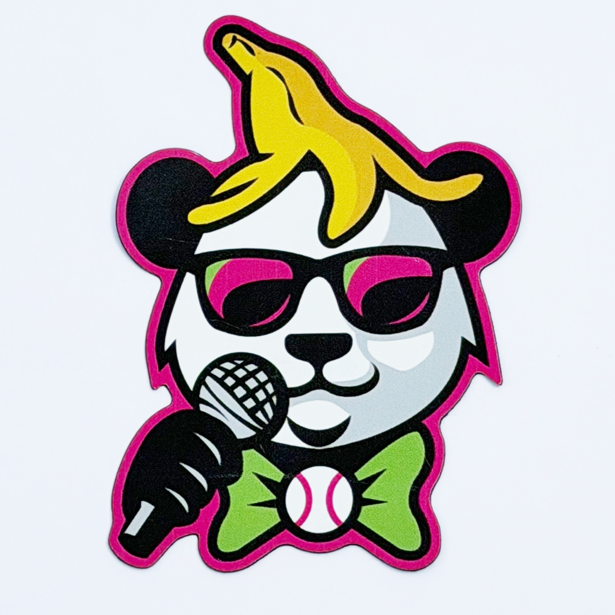 Panda Logo 3" Magnet