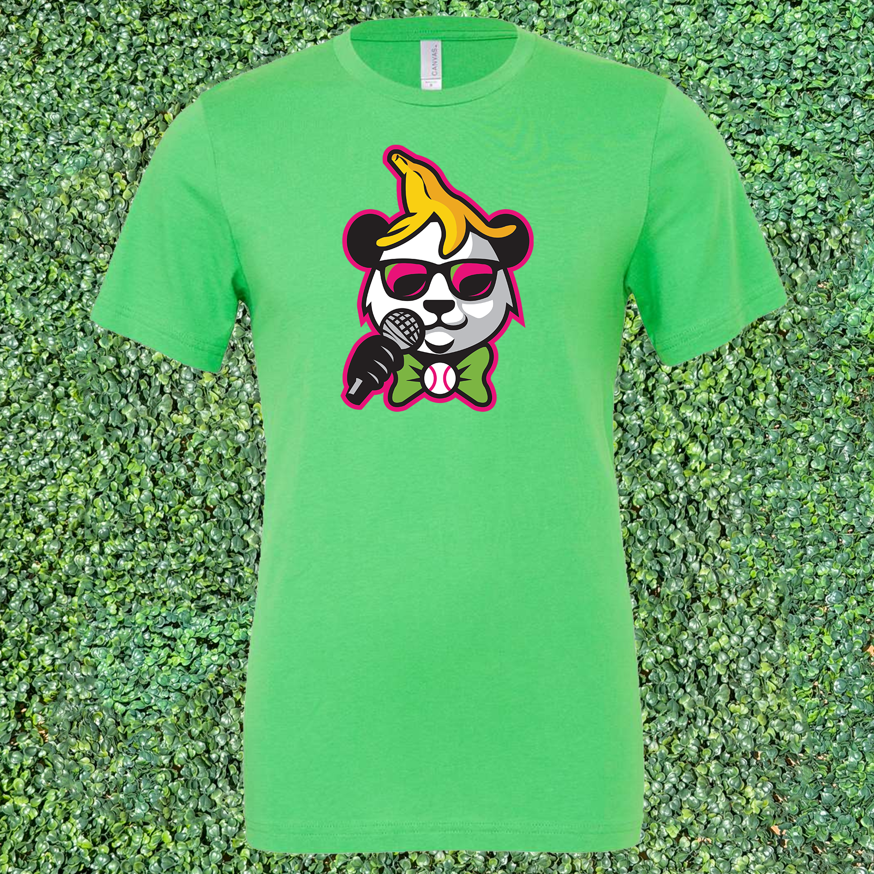 Panda Logo T-Shirt - Green
