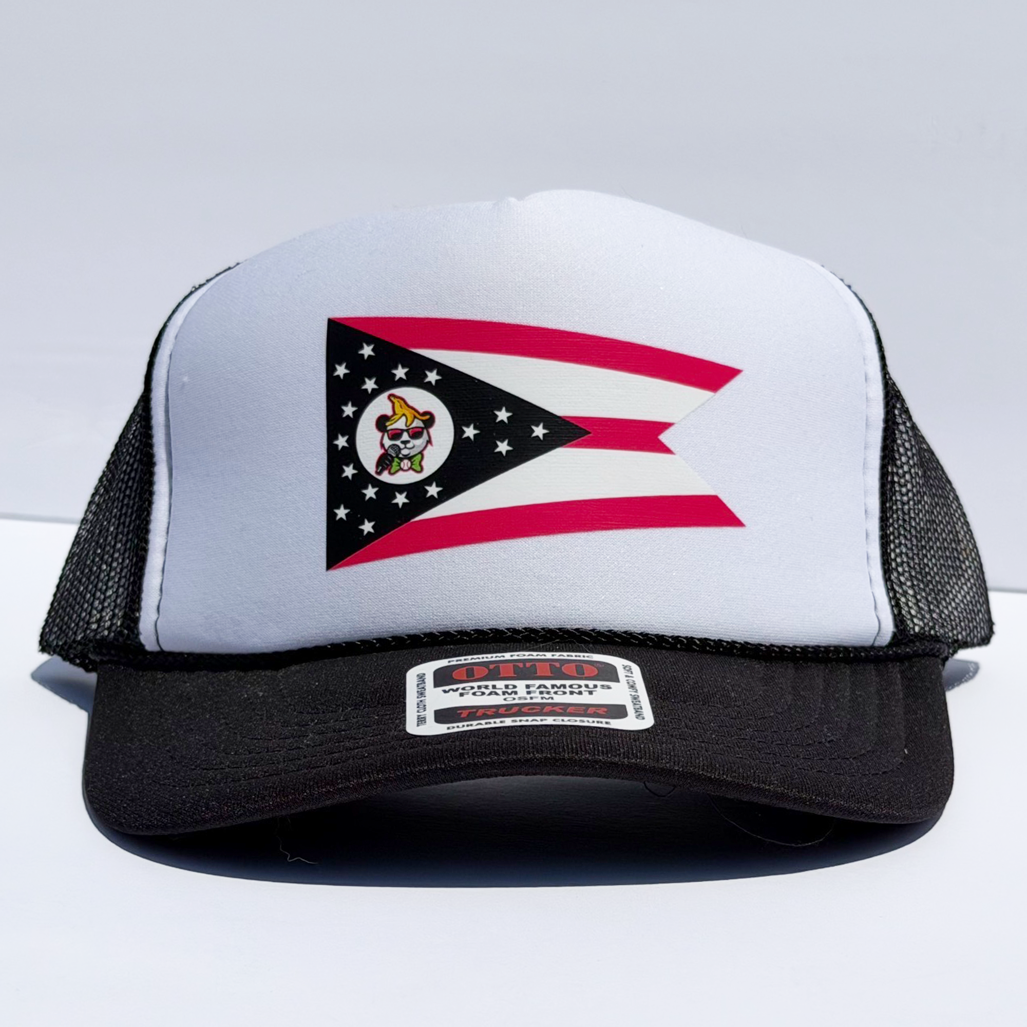 OTTO Ohio Panda Trucker Hat