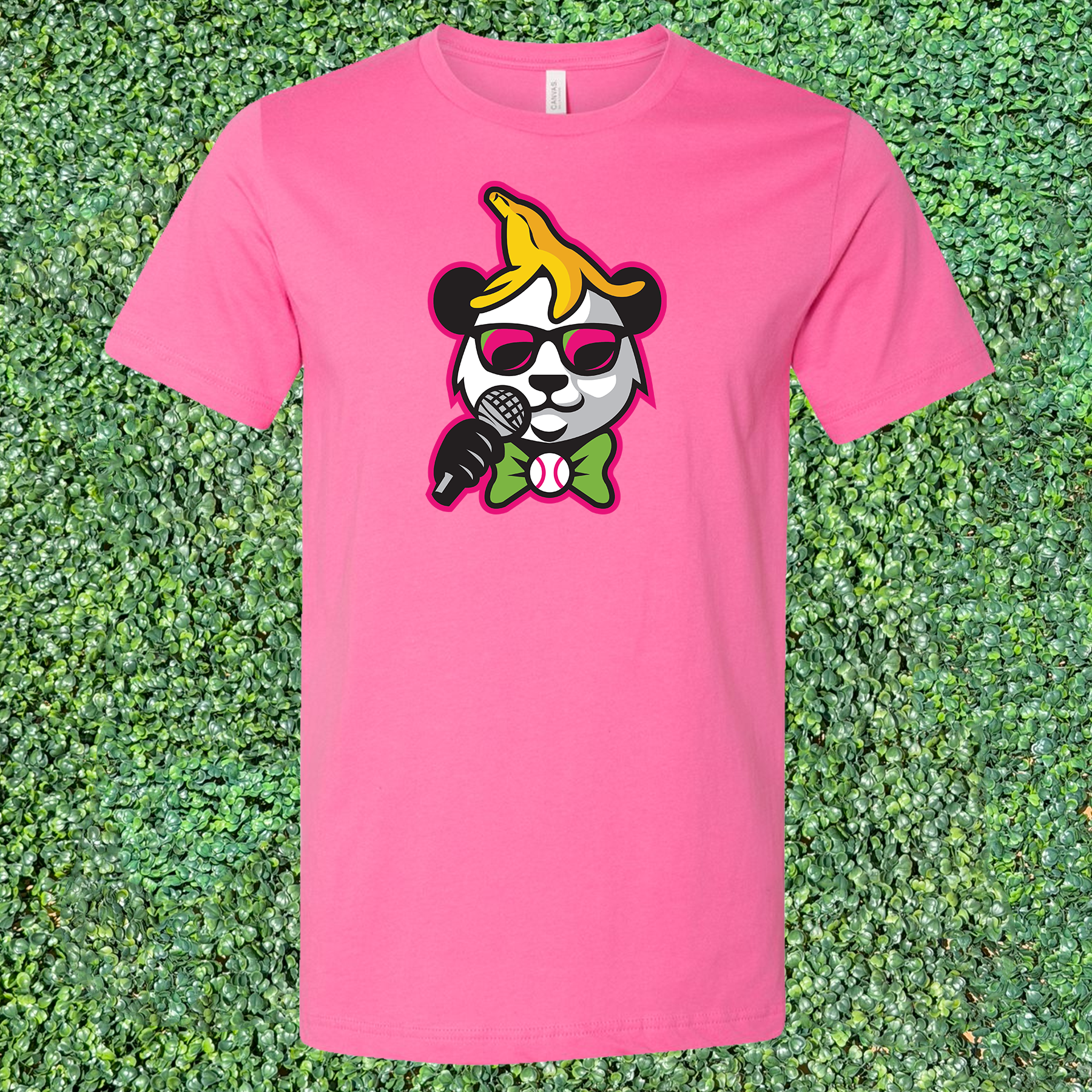 Panda Logo T-Shirt - Pink