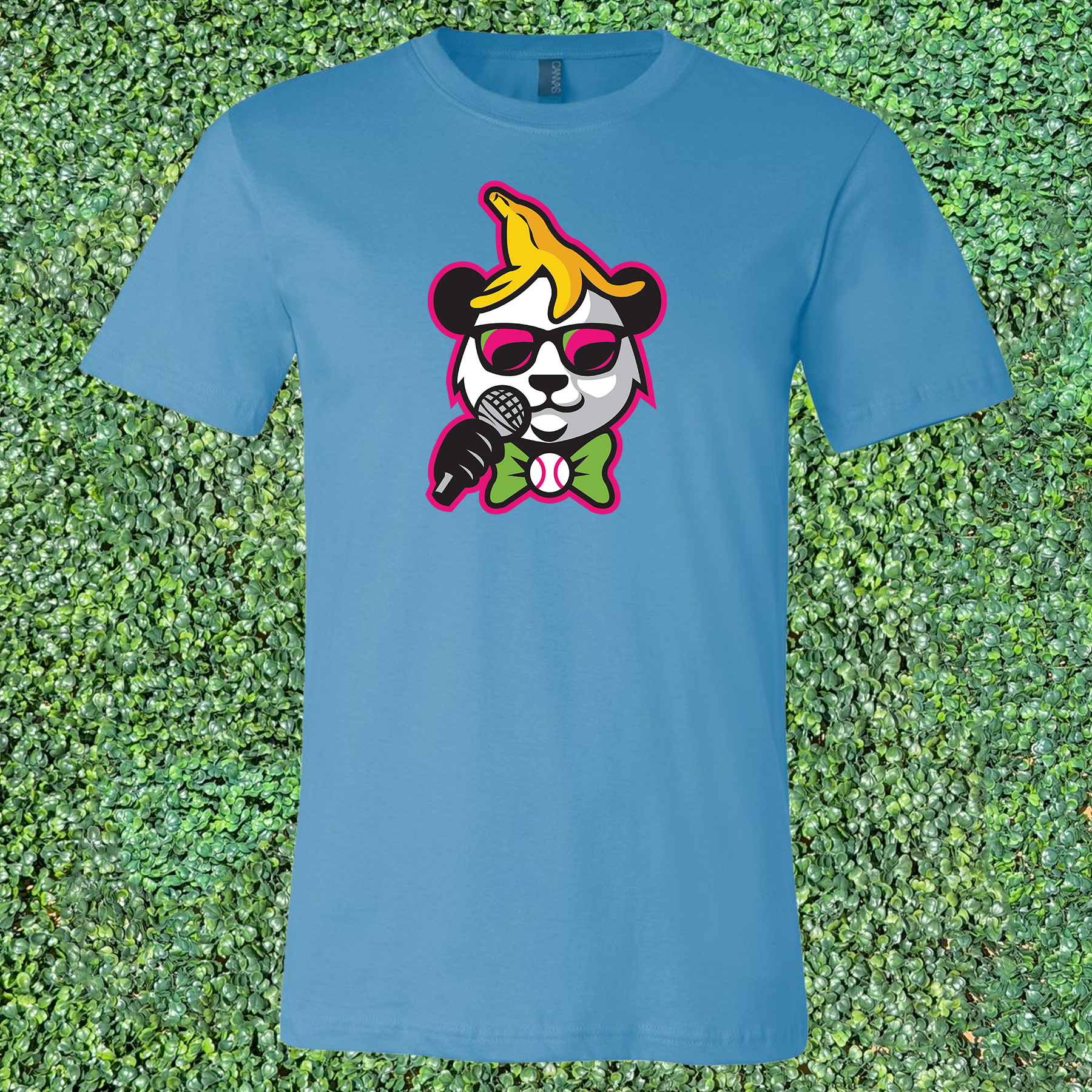 Panda Logo T-Shirt - Blue