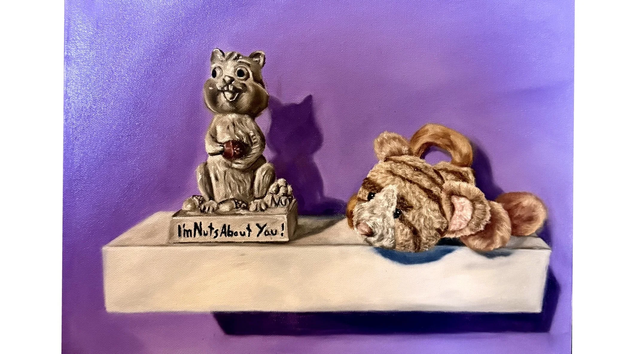 “Bedroom Still Life 1” 2025, oil on canvas, 12x16 in.