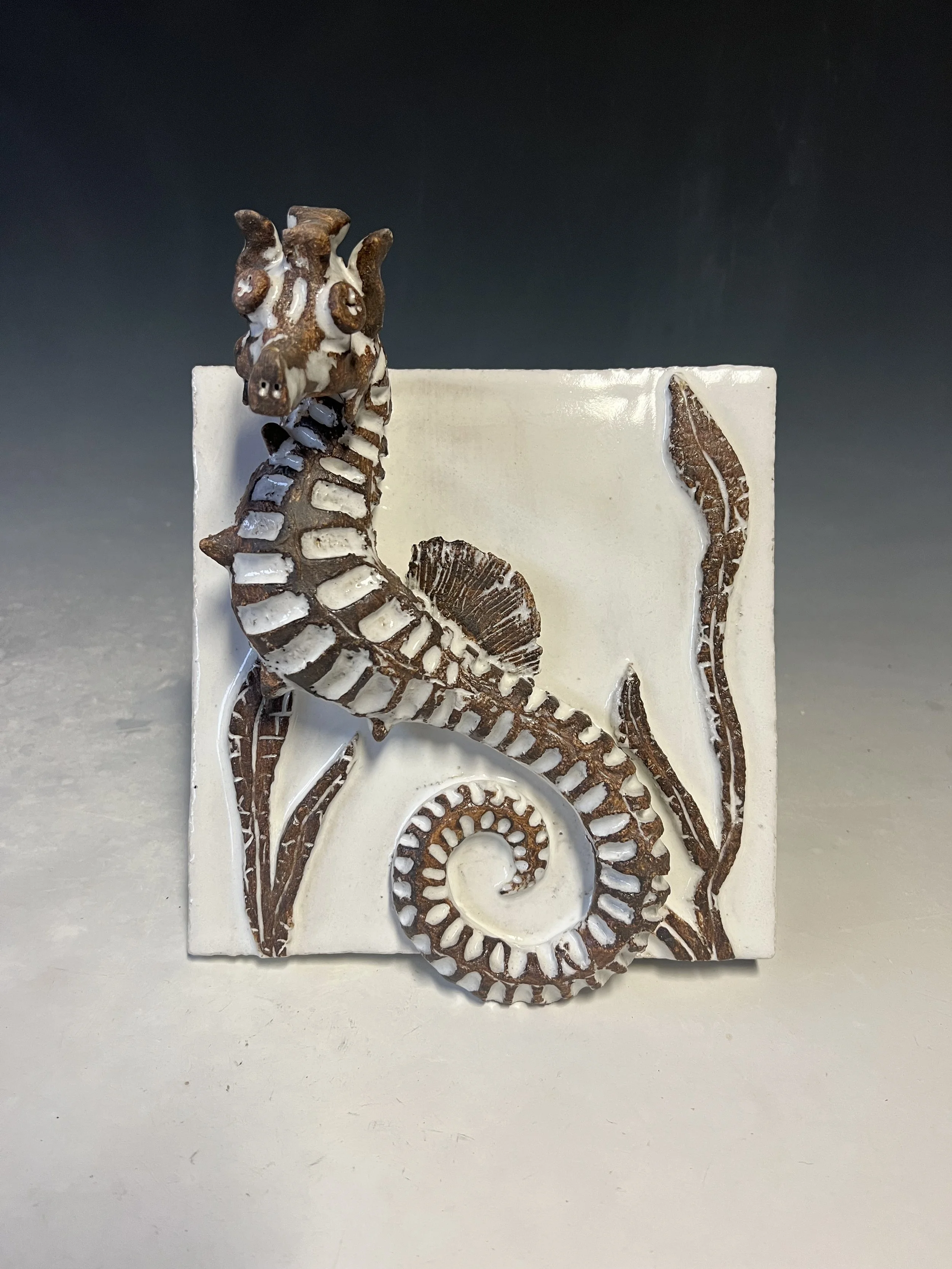 Seahorse Wall Tile
