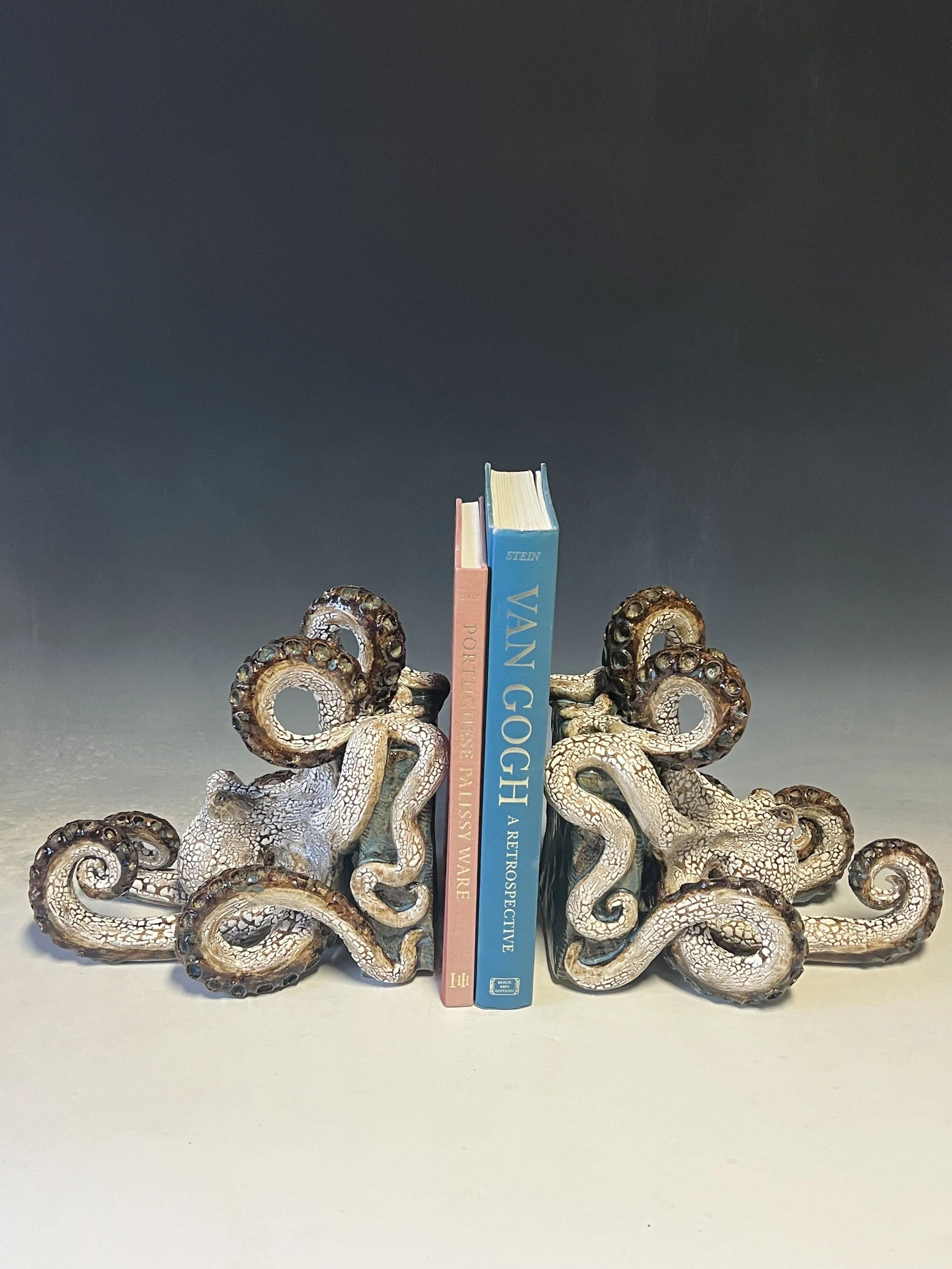 Octopus Bookends