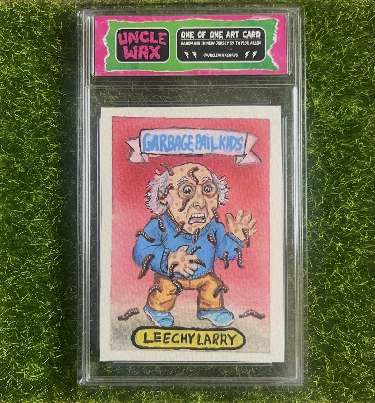 LEECHY LARRY 1/1 Art Card!