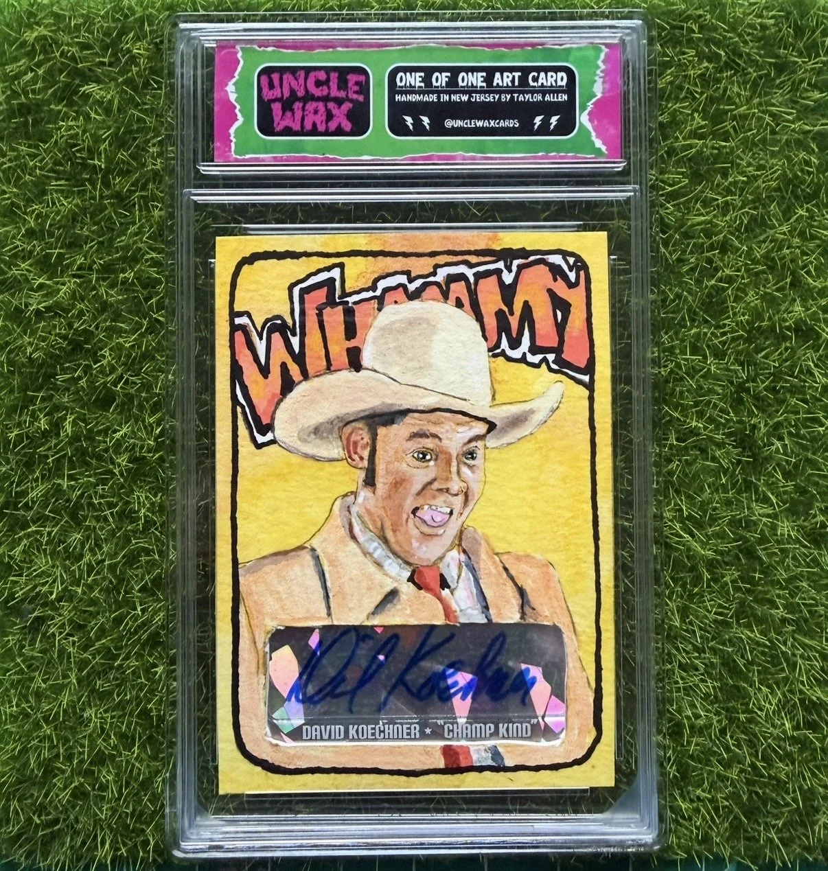 David Koechner 1/1 Auto Card