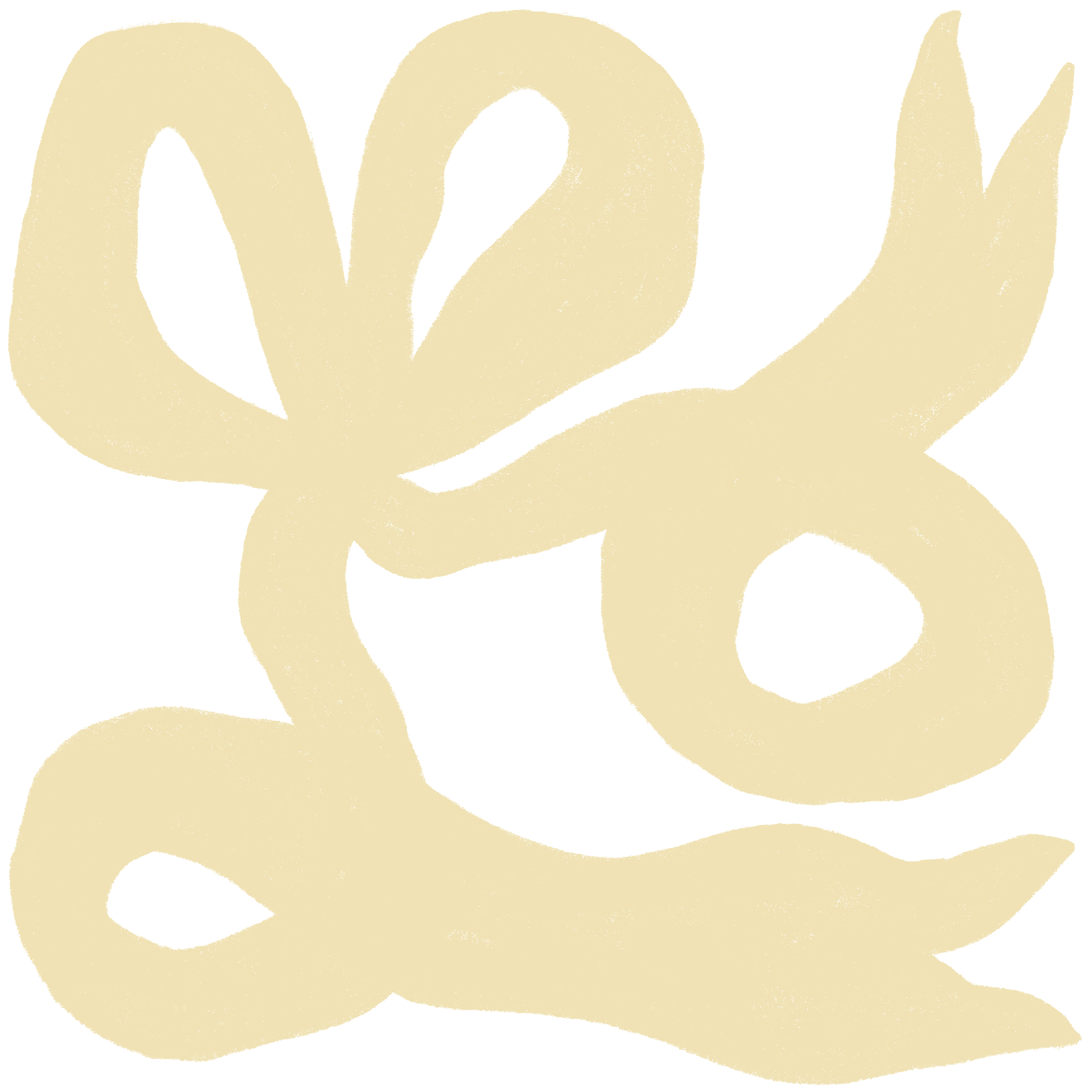 An abstract sketch of a ribbon.