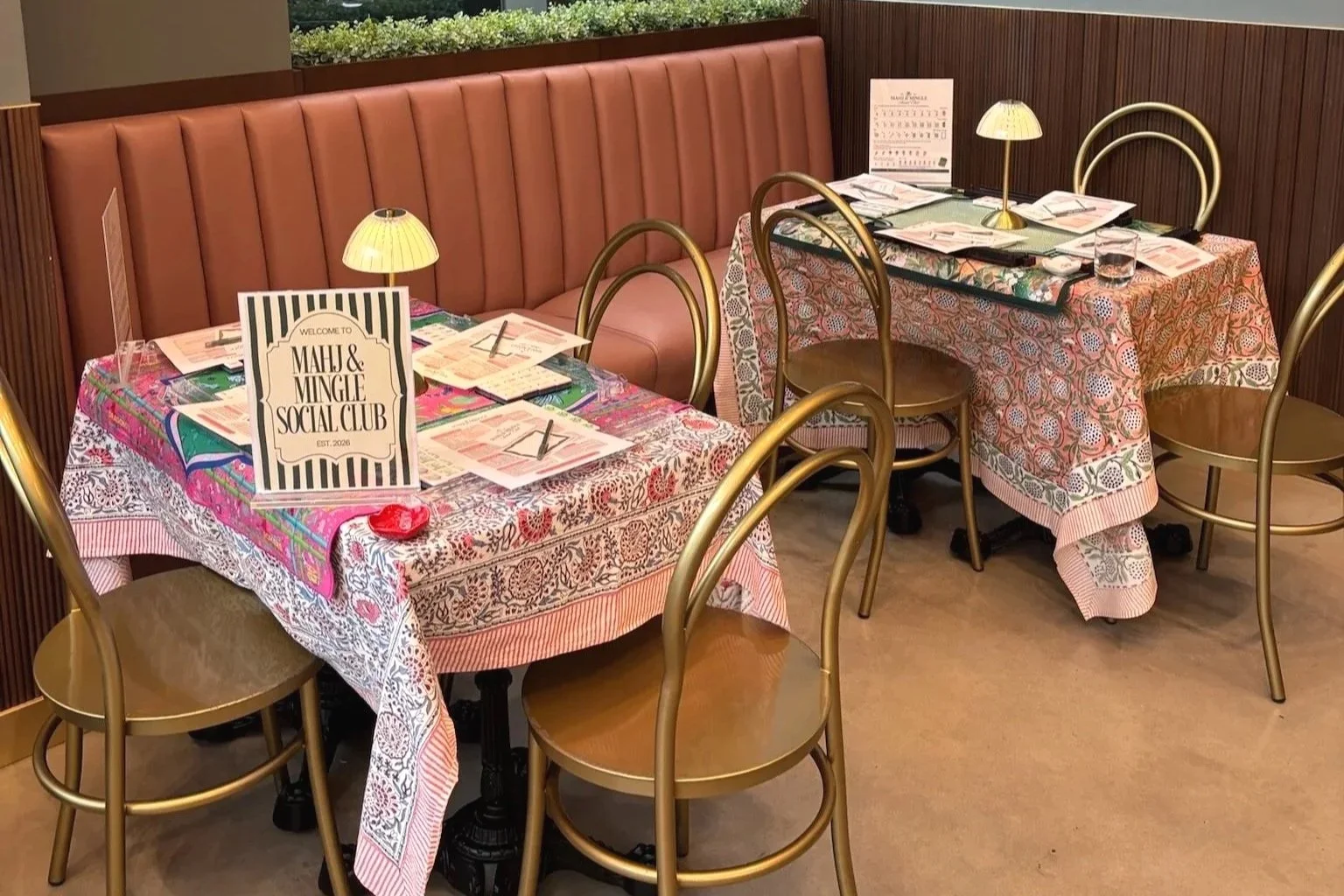 Beginner American Mahjong lesson with Mahj & Mingle at Café Crèmerie in Chicago