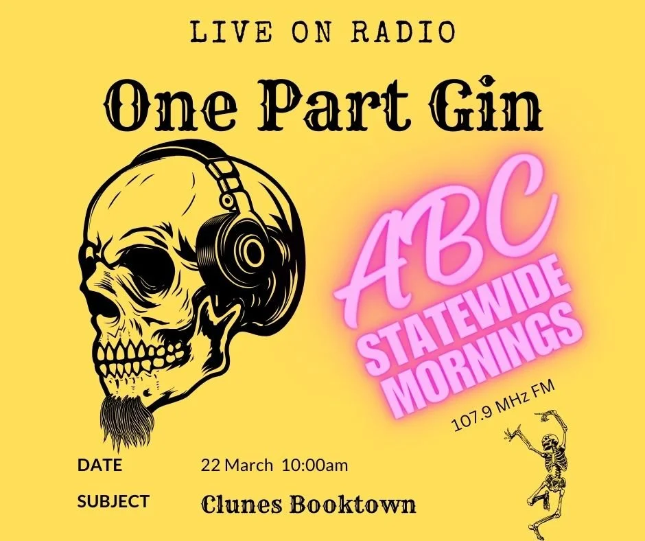 ABC Radio Ballarat 2024 Sam Bell and Holly Sewell. One Part Gin dark folk music Ballarat, Creswick.