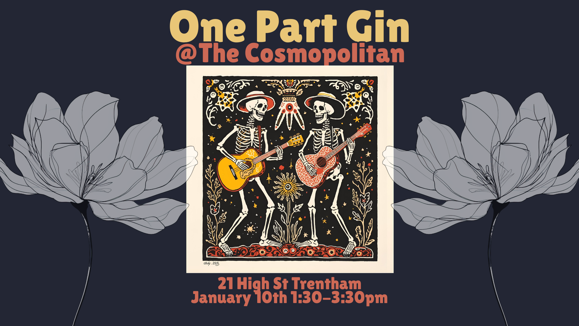 Cosmopolitan Hotel Trentham 2026 Sam Bell and Holly Sewell. One Part Gin dark folk music Ballarat, Creswick.