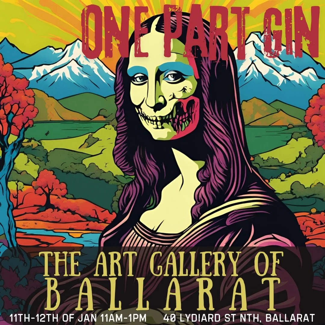 Art Gallery Of Ballarat 2025 Sam Bell and Holly Sewell. One Part Gin dark folk music Ballarat, Creswick.