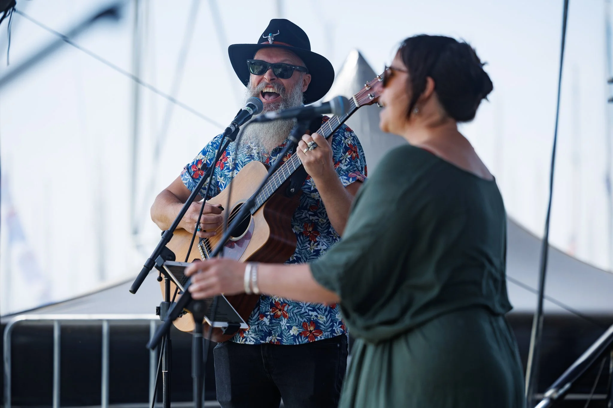 Festival Of Sails Upcoming Artists Series Geelong 2026 Sam Bell and Holly Sewell. One Part Gin dark folk music Ballarat, Creswick.