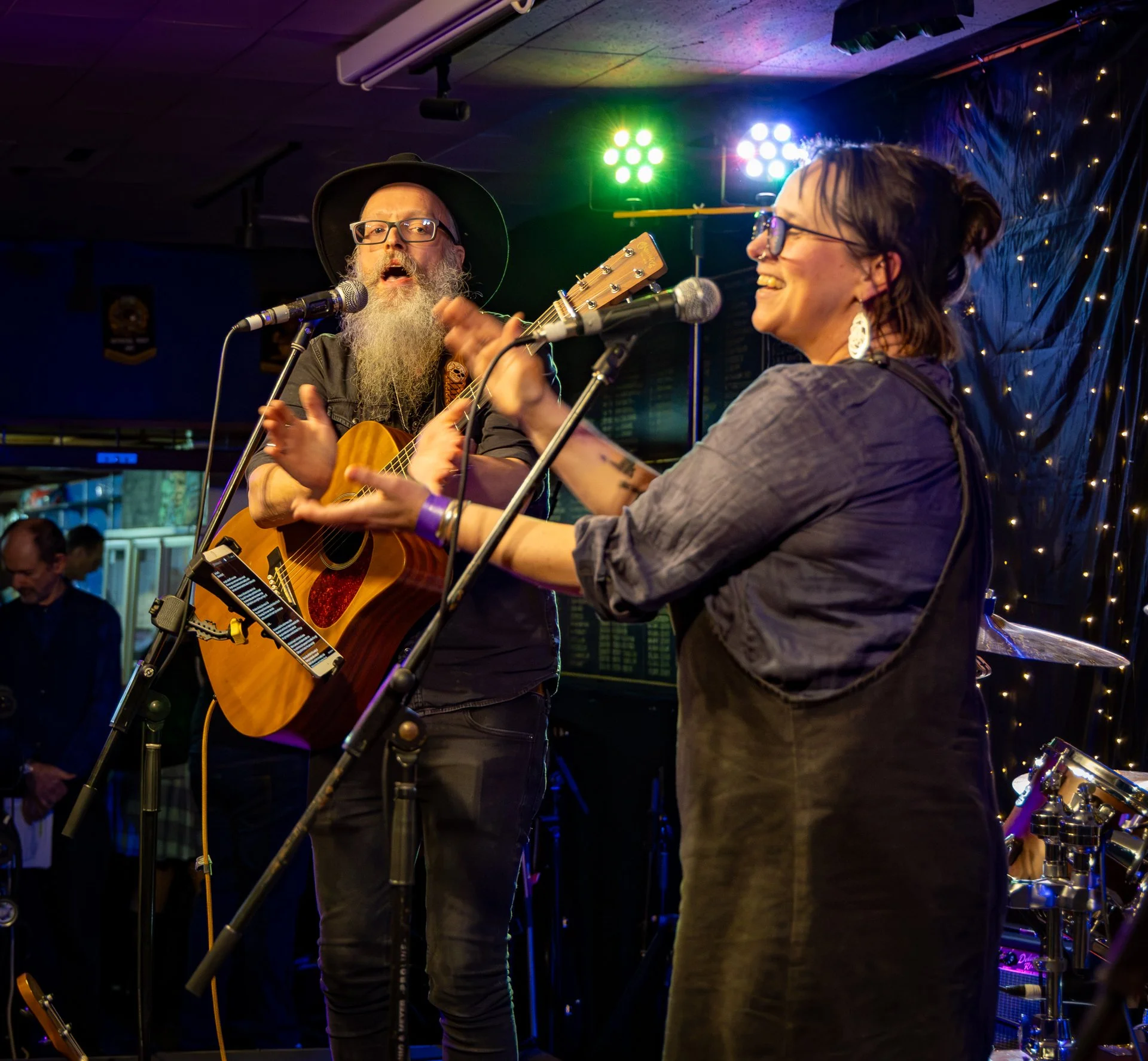 Newport Folk Festival 2026.  Sam Bell and Holly Sewell.  One Part Gin.  Contemporary Dark Folk Americana