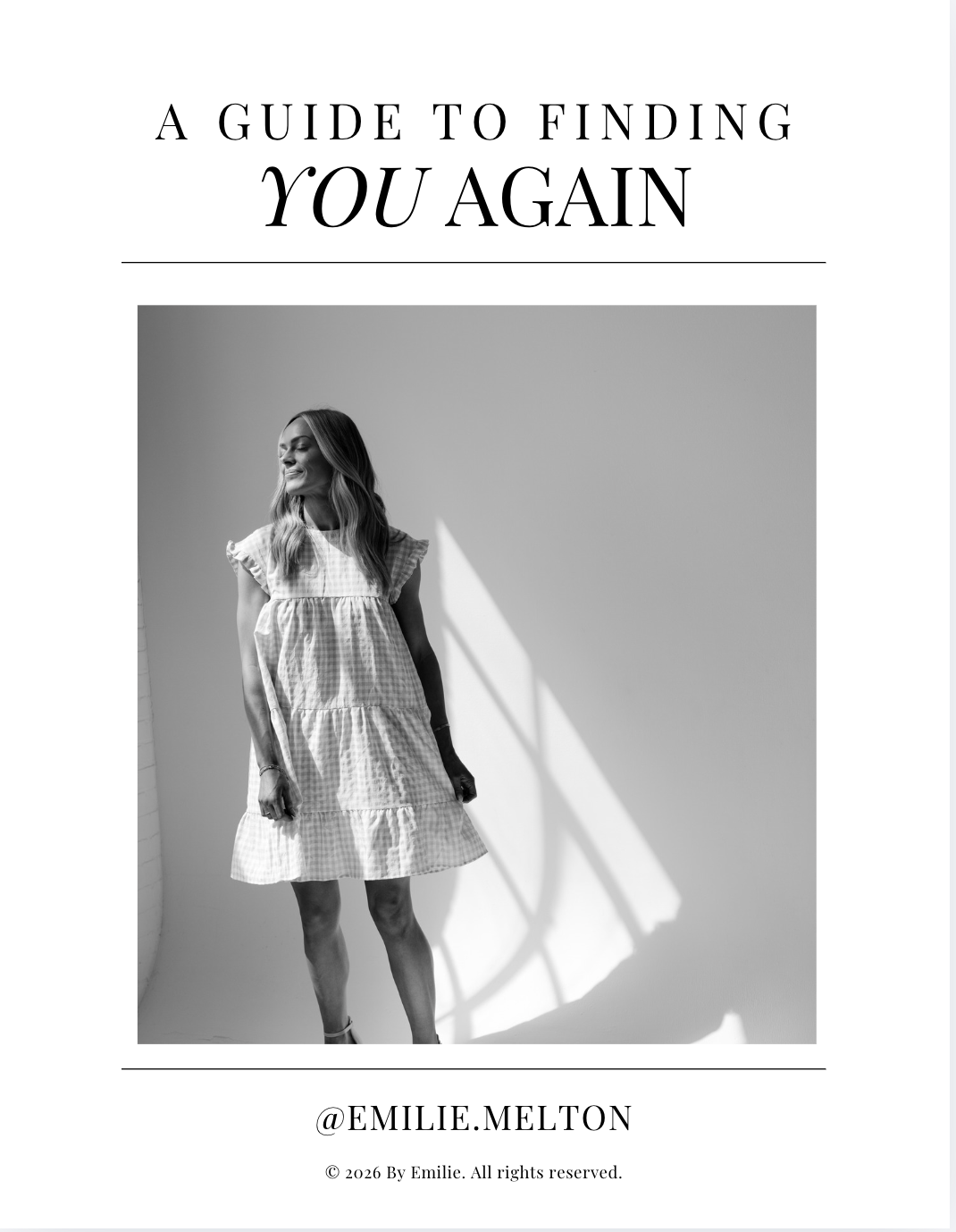 A Guide to Finding You Again By Emilie