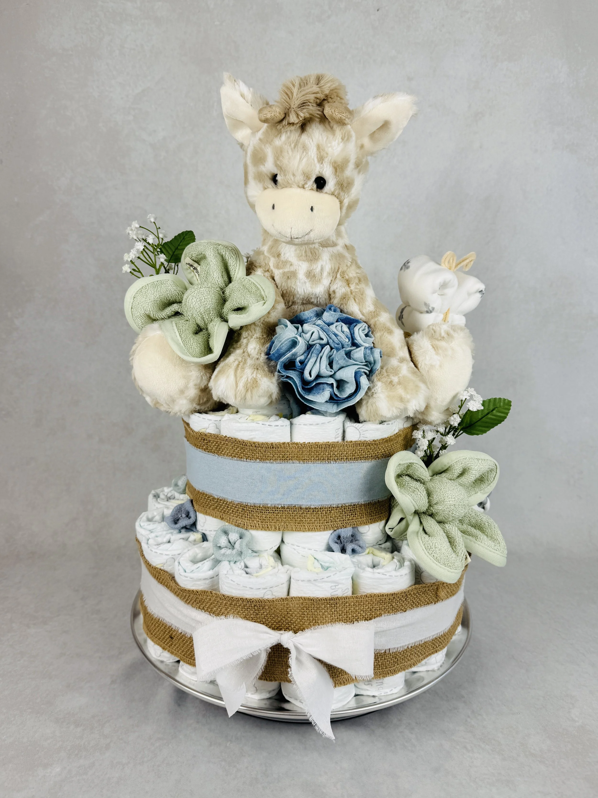 Giraffe Diaper Cake