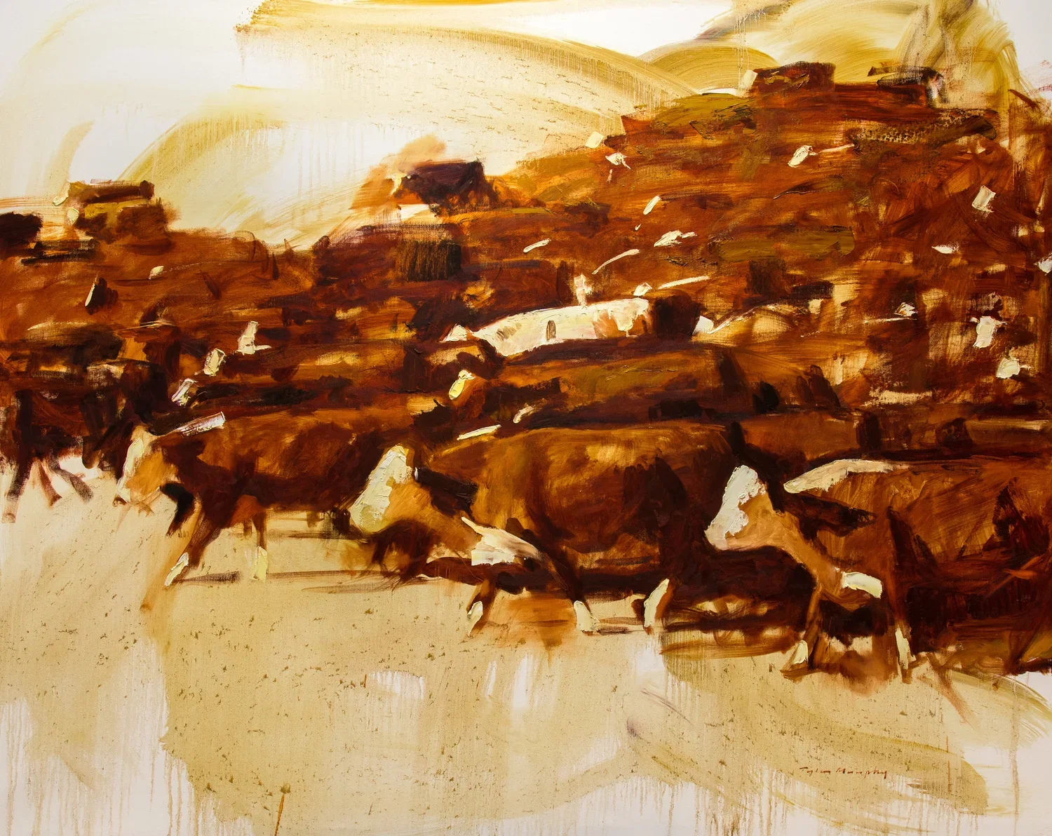 “Movin’ Along” Sold through Kibler and Kirch | Billings, MT