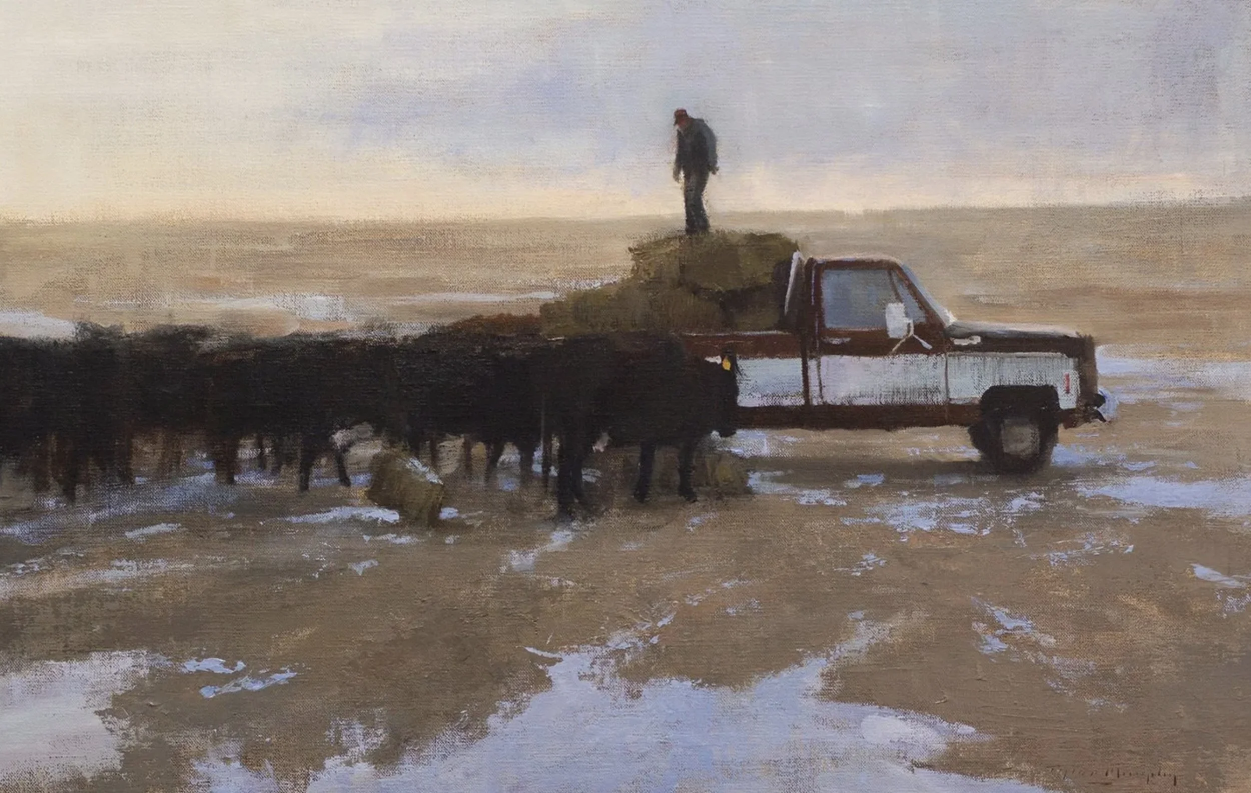 “Ranch Chores” Sold at Old Main Gallery | Bozeman, MT