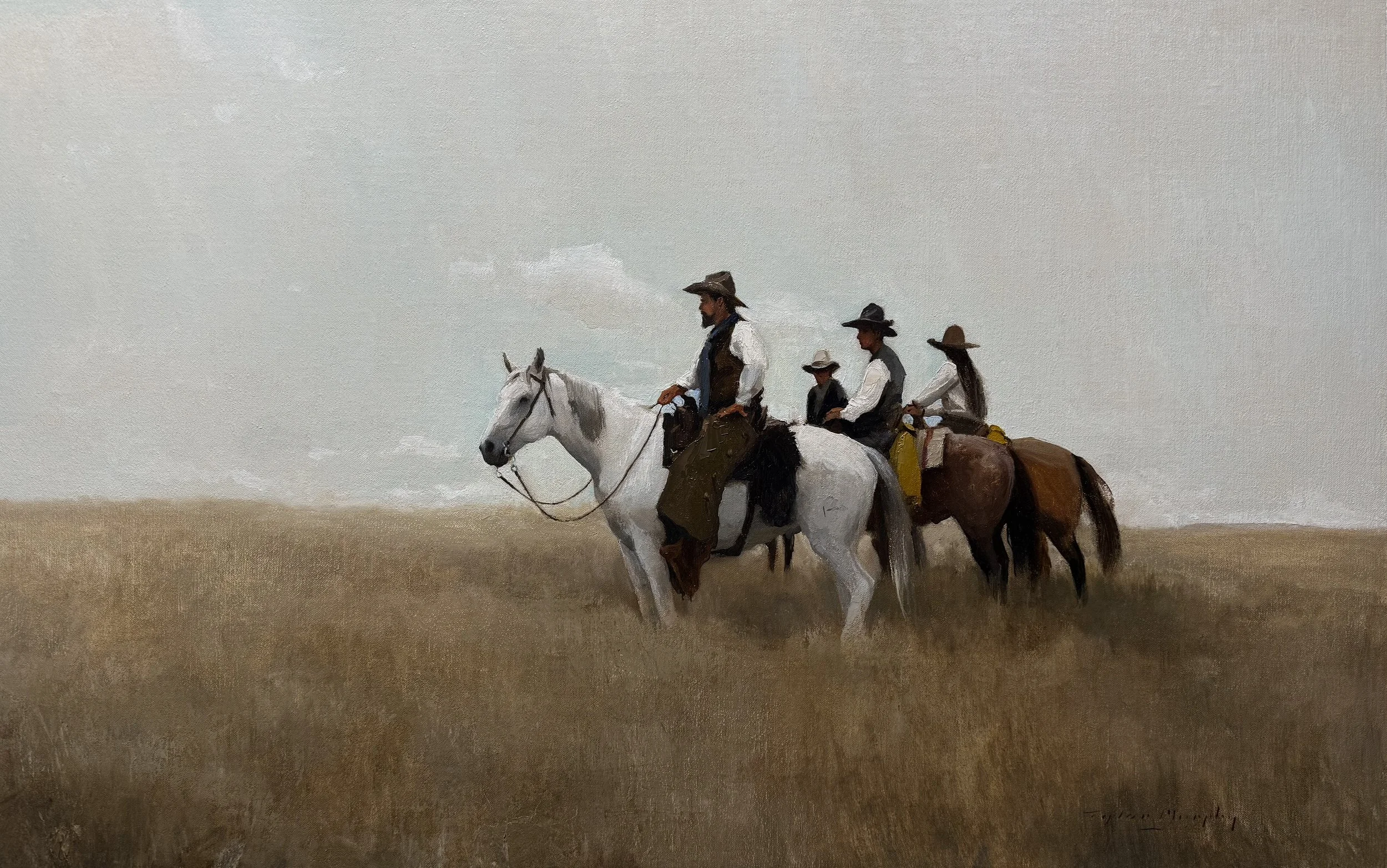 “Silver Haze” 22 x 33.5 inches | Available at Kibler and Kirch Fine Art | Billings, MT