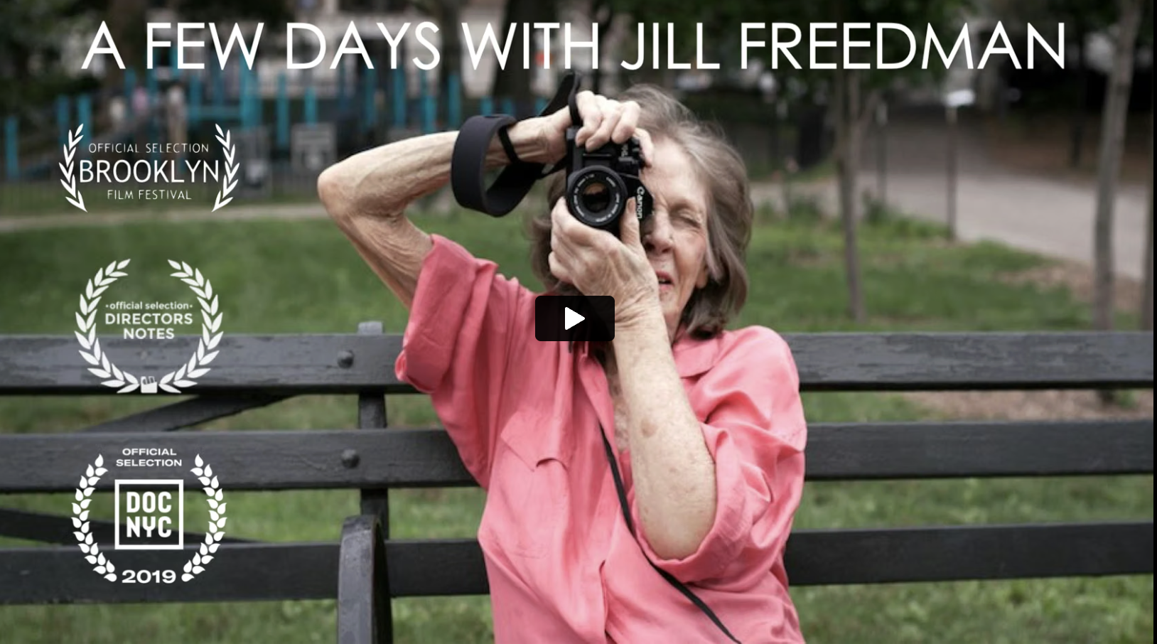 Short doc on photographer Jill Freedman