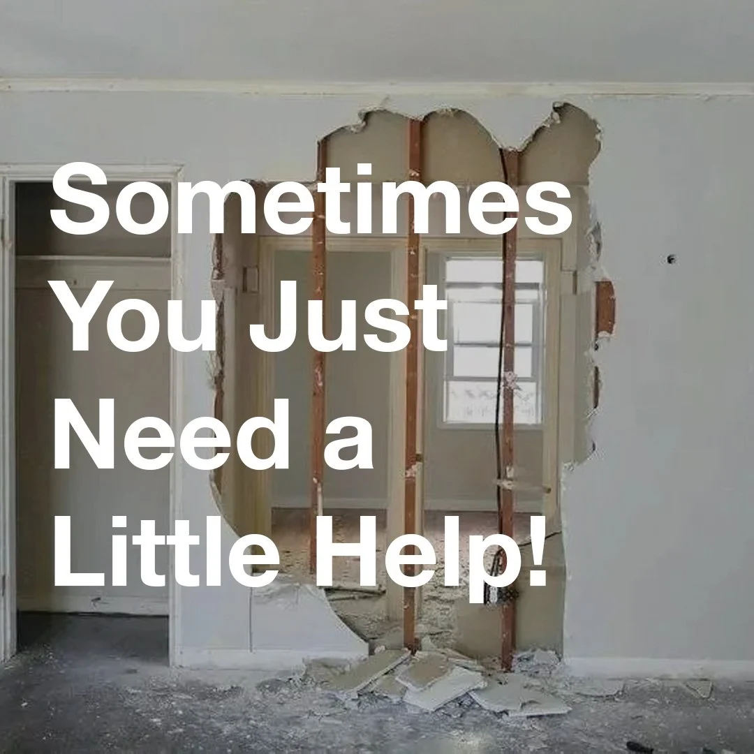 Redcliffe Handyman Service, Image of wall needing to be fixed. Damaged with holes in plasterboard
