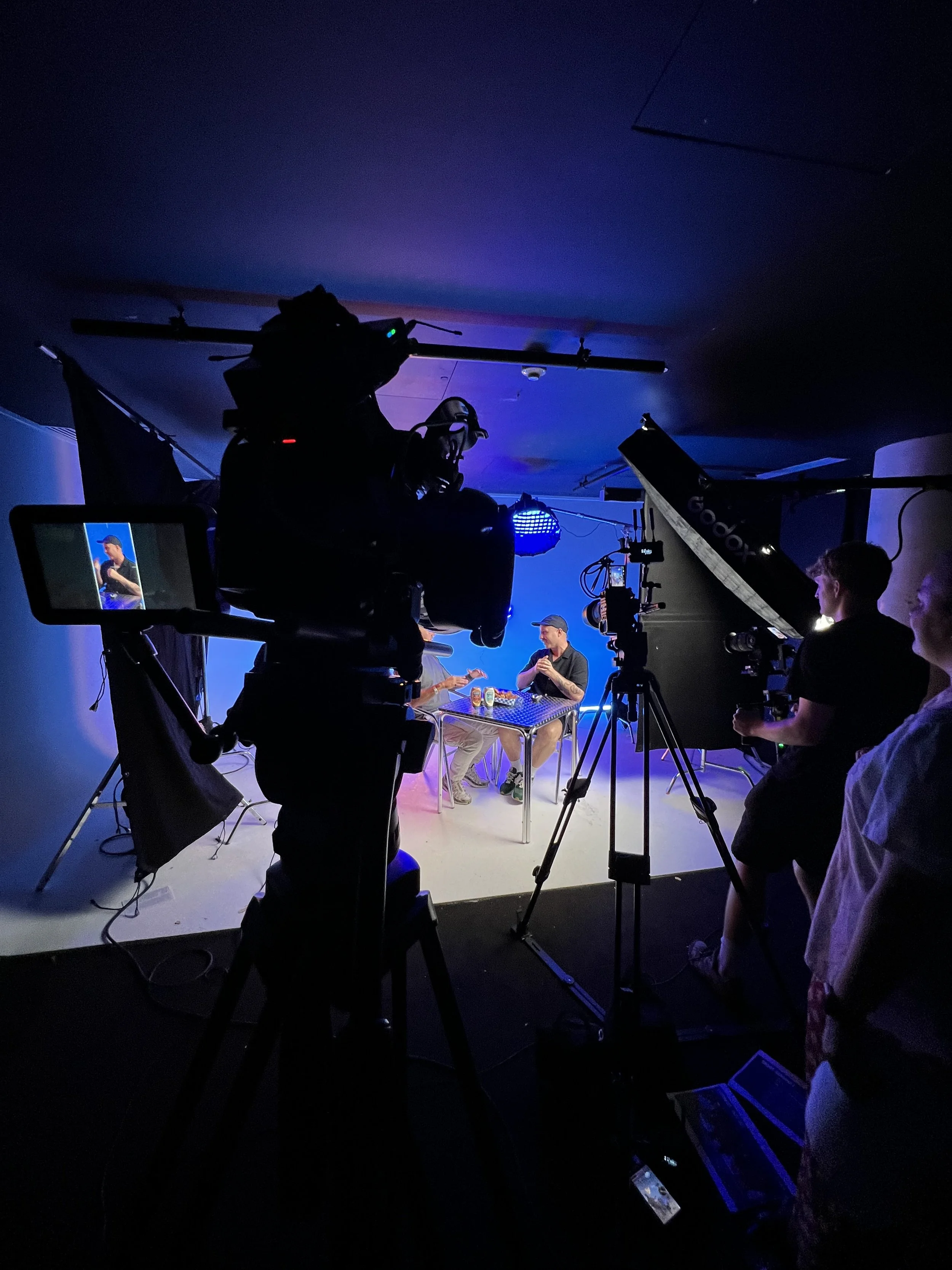 LutherMEB Productions shoot at LadBible Studios
