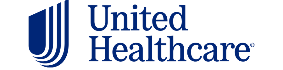 United Healthcare logo with a stylized blue shield and the text 'United Healthcare' in blue.
