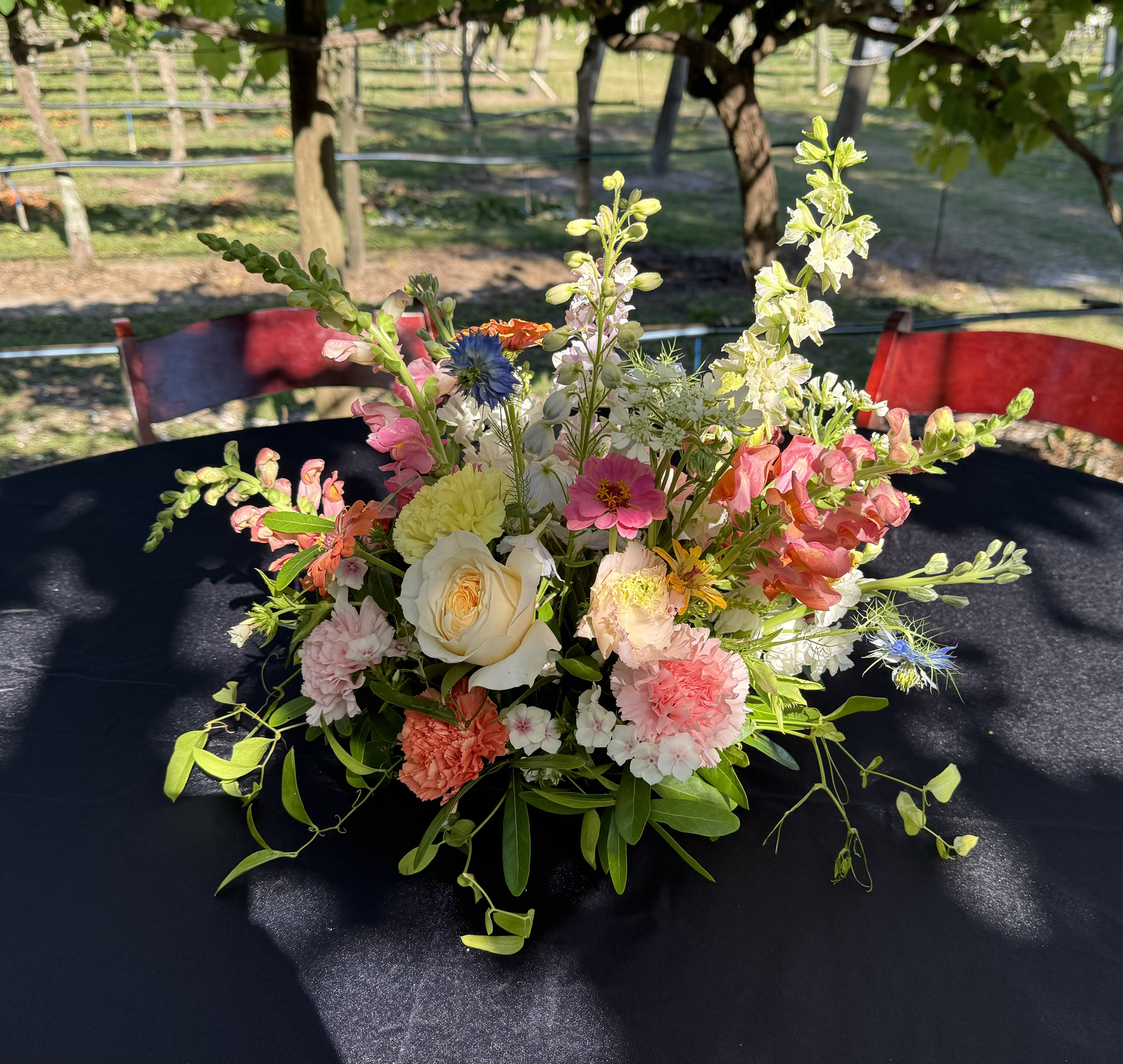 Colorful Floral Centerpiece